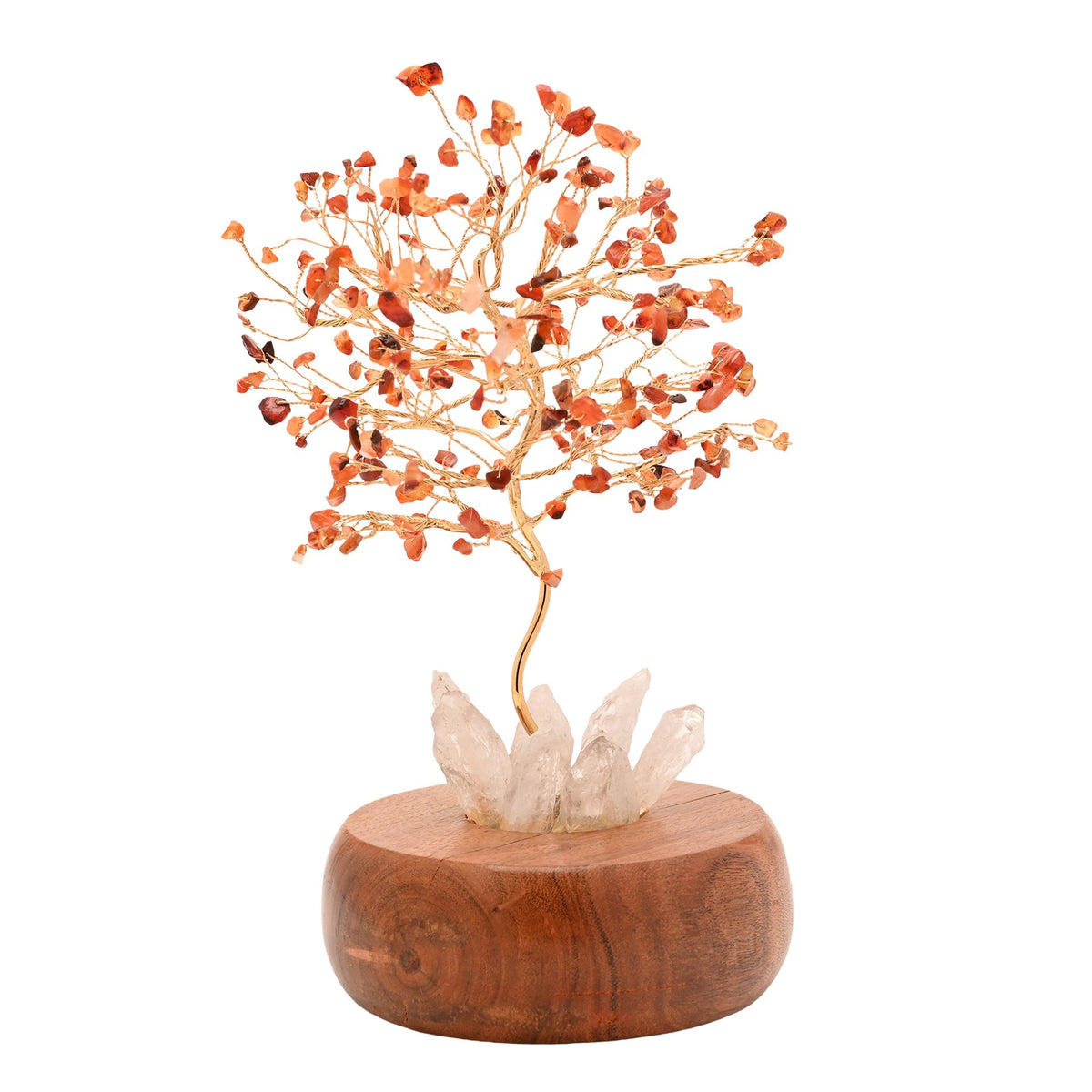 Serenity Carnelian LED Glow Tree