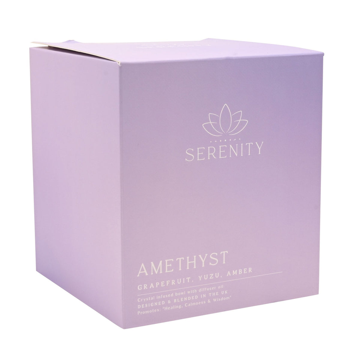 Serenity Amethyst Crystal Bowl Diffuser & Oil