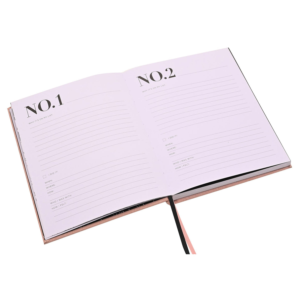 Serenity Bucket List Journal
