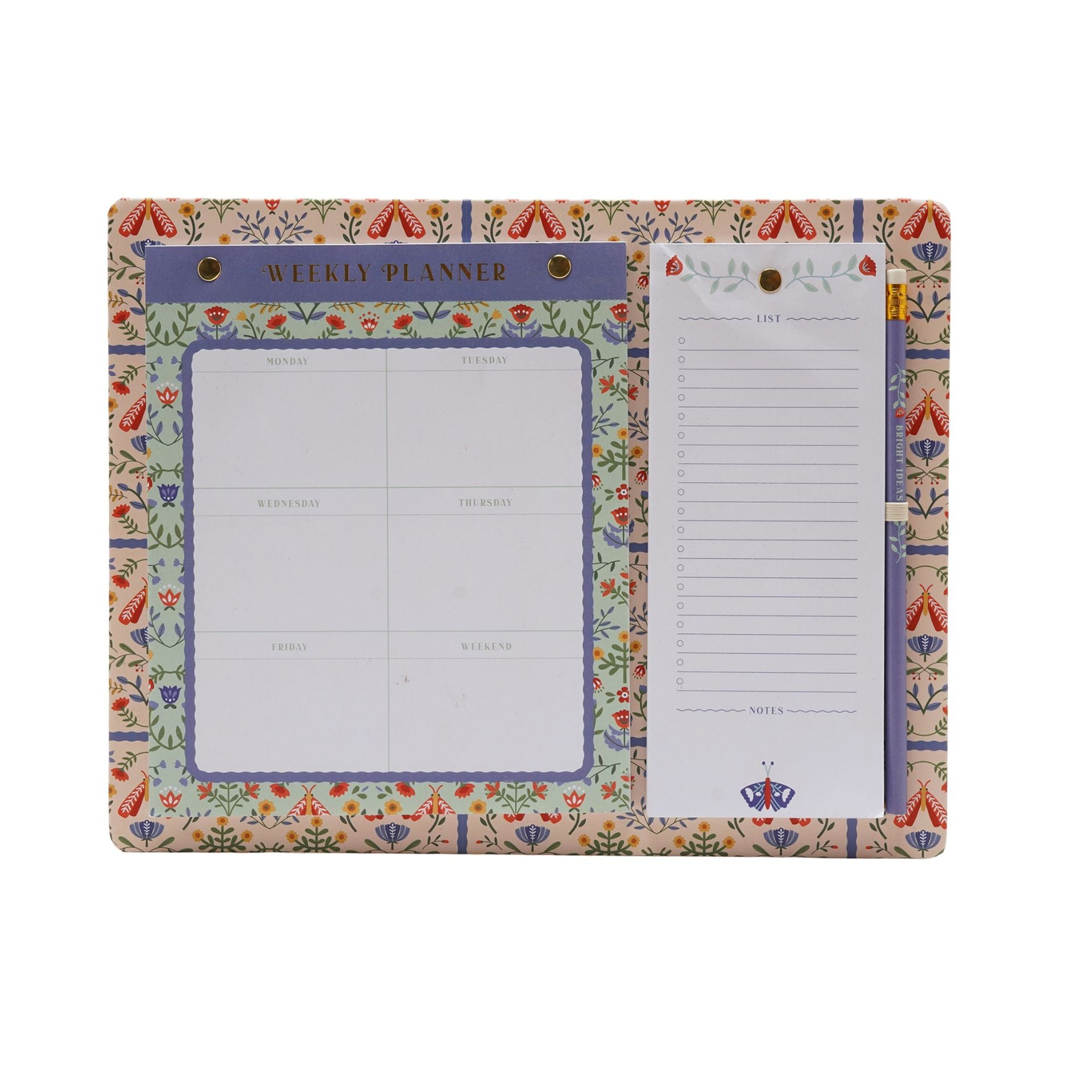 Sophia Lane Floral Weekly Planner & To-Do List