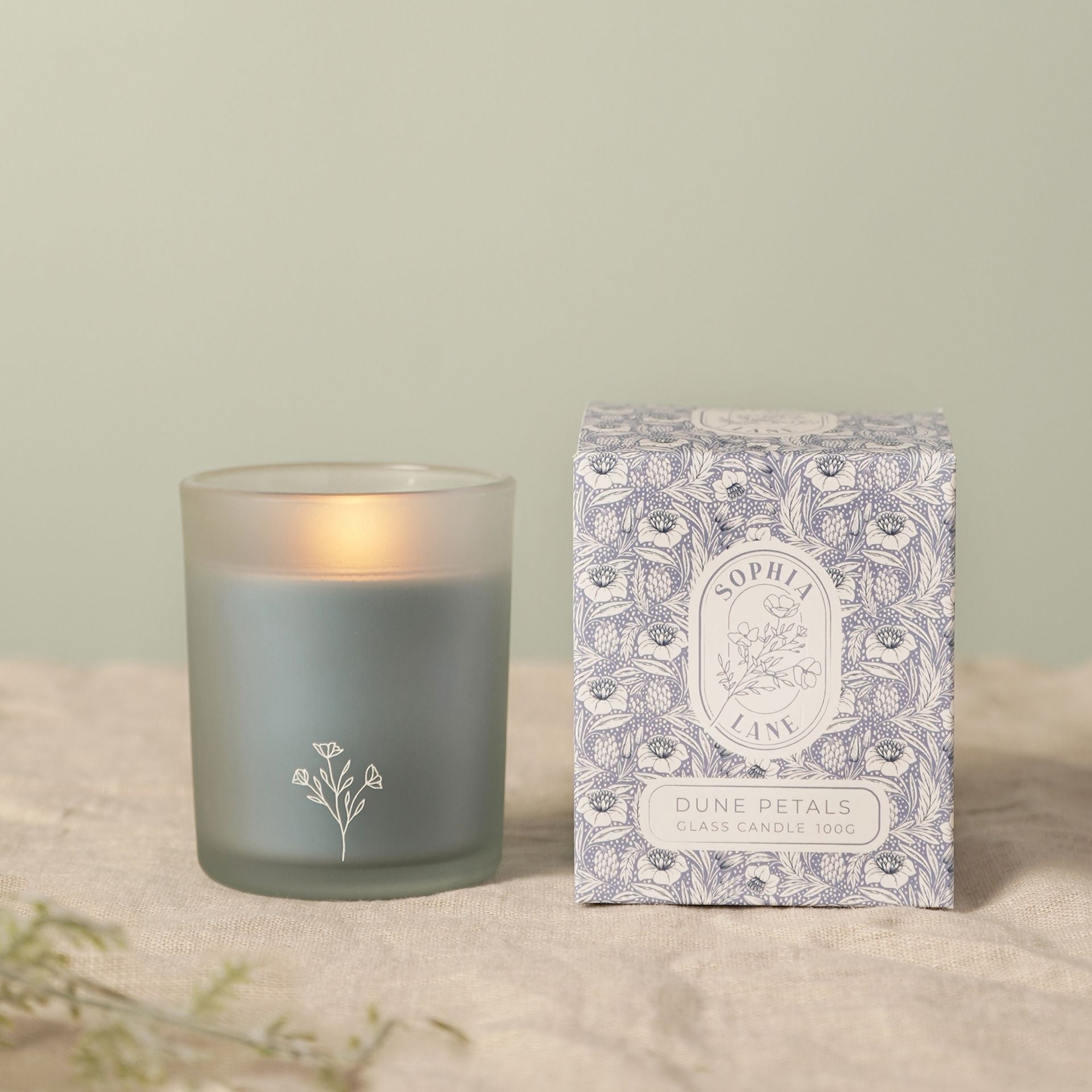 Sophia Lane Dune Petals Floral Candle - 100g