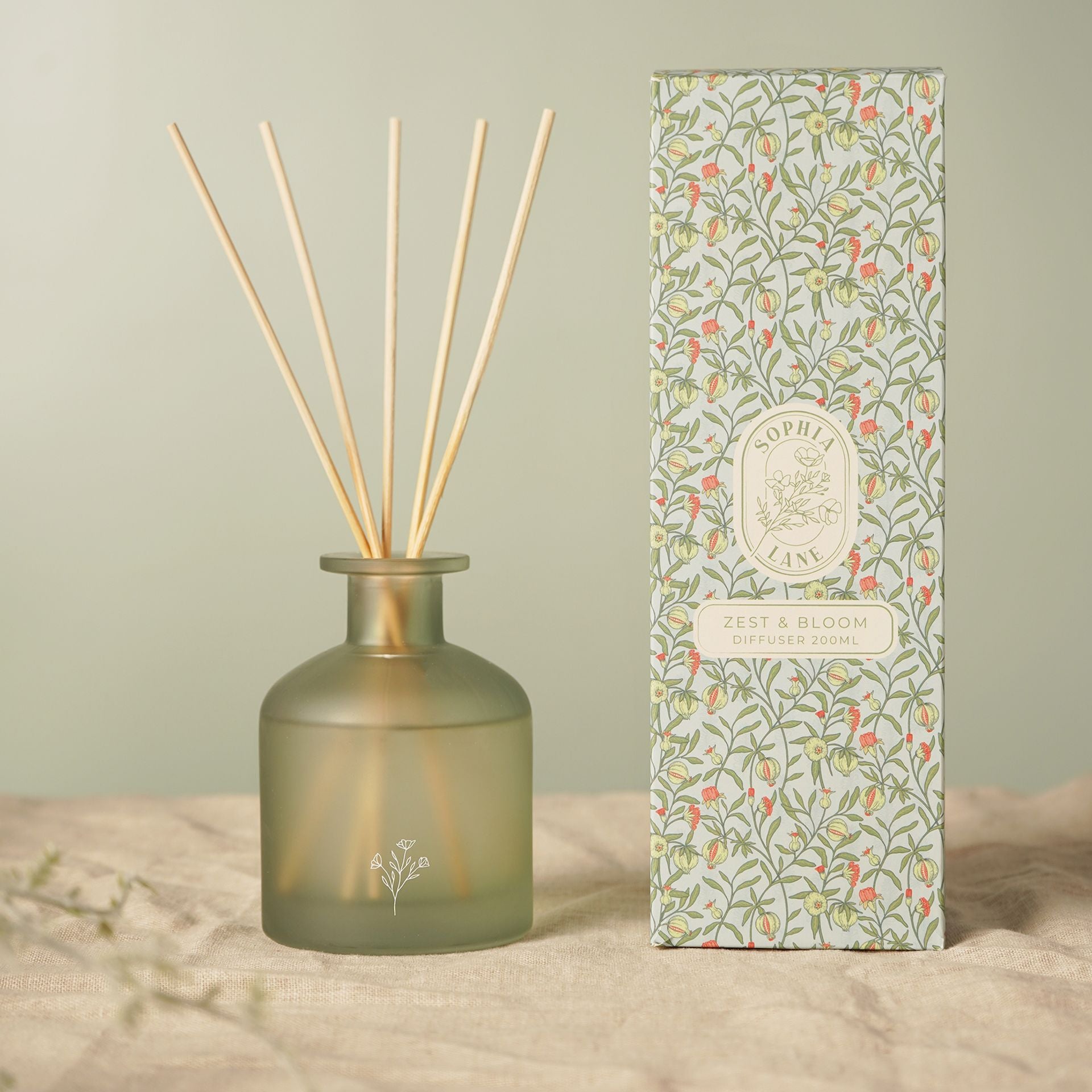 Sophia Lane Zest & Bloom Floral Diffuser - 200ml