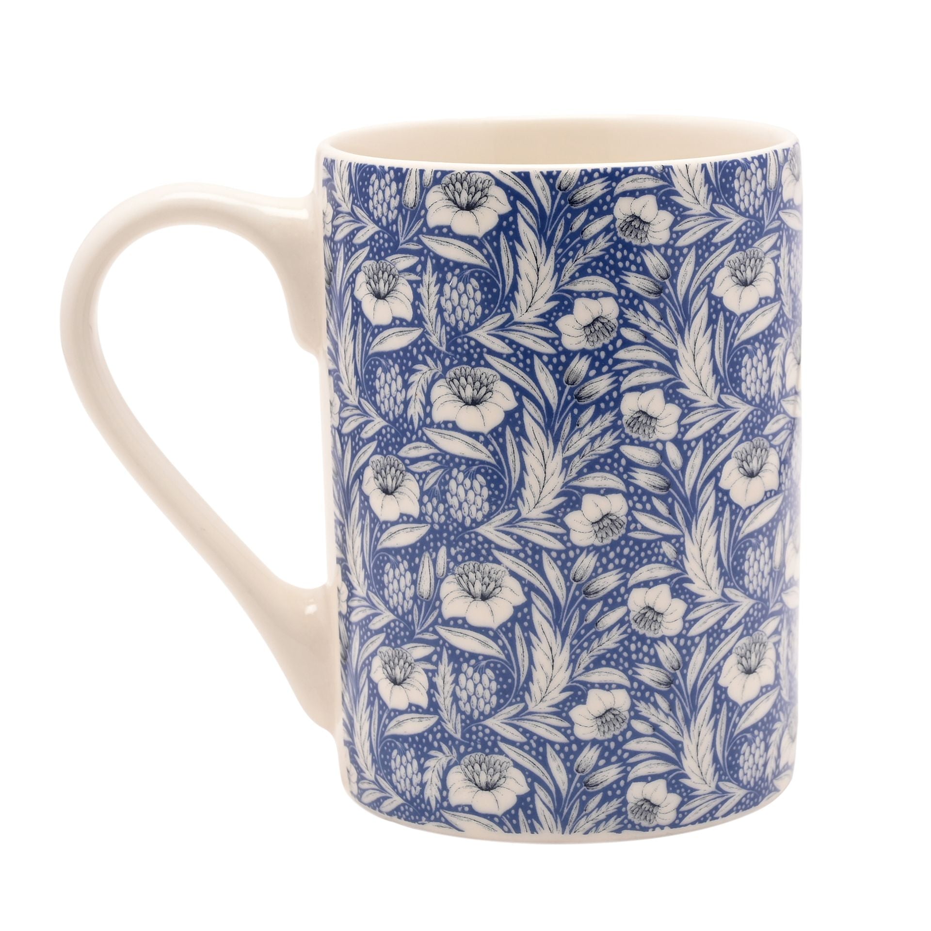 Sophia Lane 10oz Bone China Mug - Blue Floral