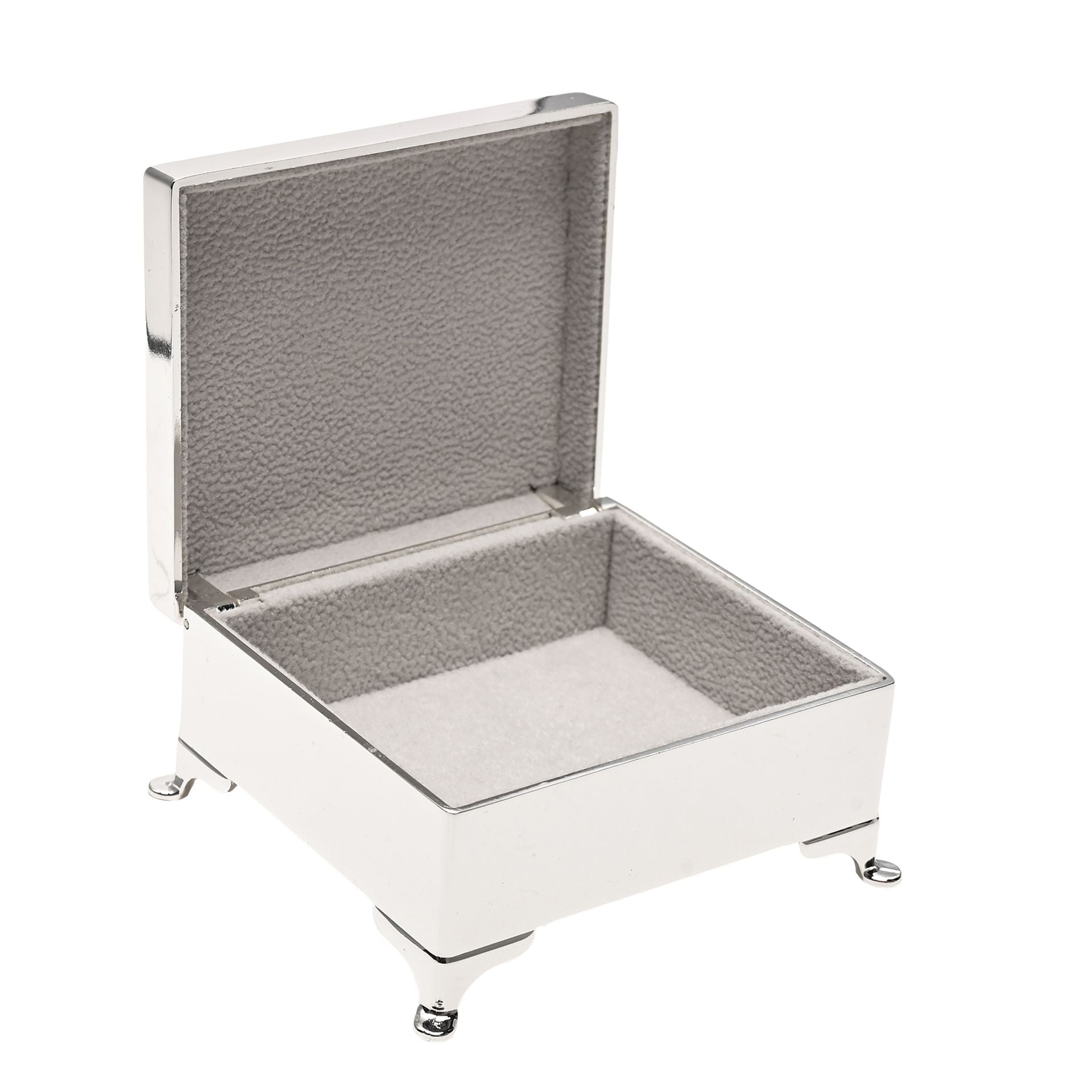 Sophia Silverplated Rectangular Trinket Box