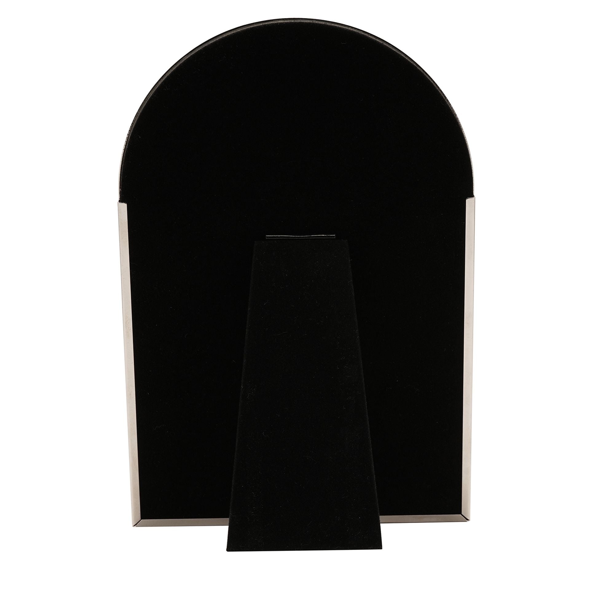 Sophia Nickle Plated Steel Mirror - Small