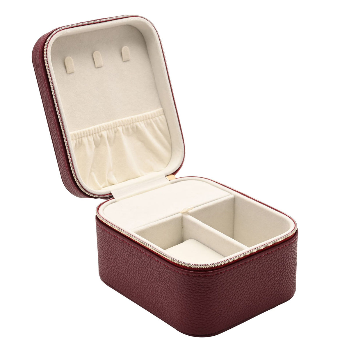 Sophia Jewellery/Watch Box - Burgundy