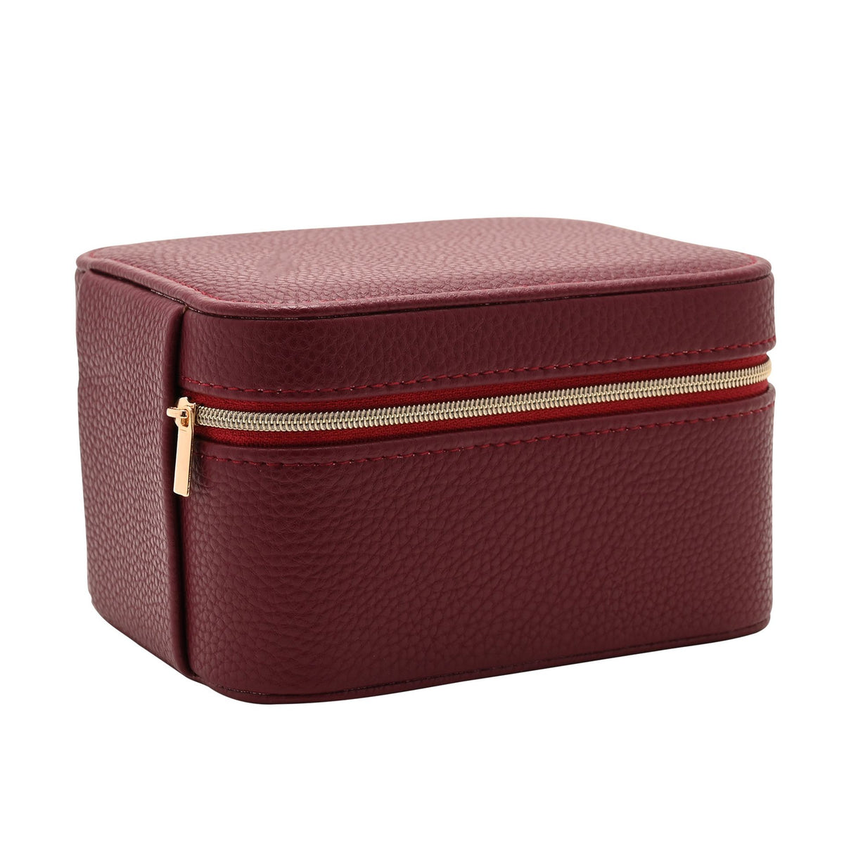 Sophia Jewellery/Watch Box - Burgundy