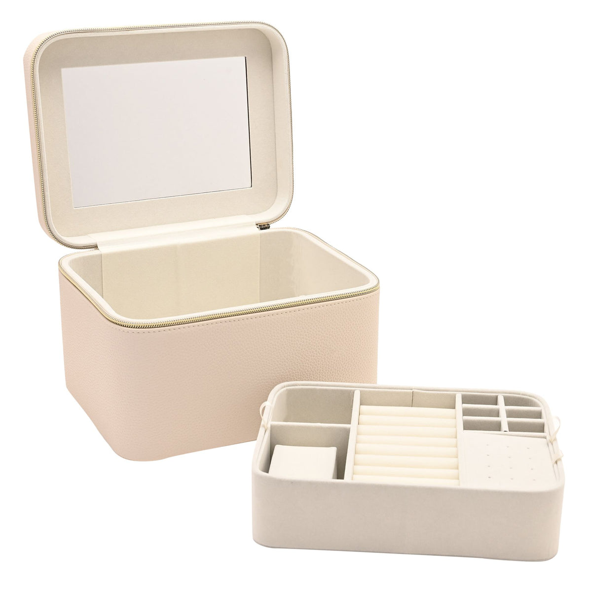 Sophia Jewellery Box Large  - Cream