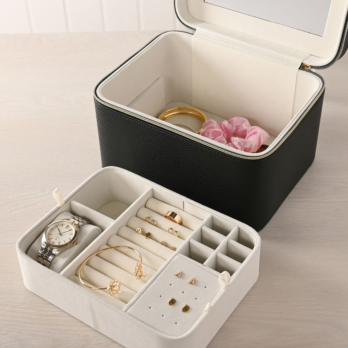 Sophia Jewellery Box Large  - Black