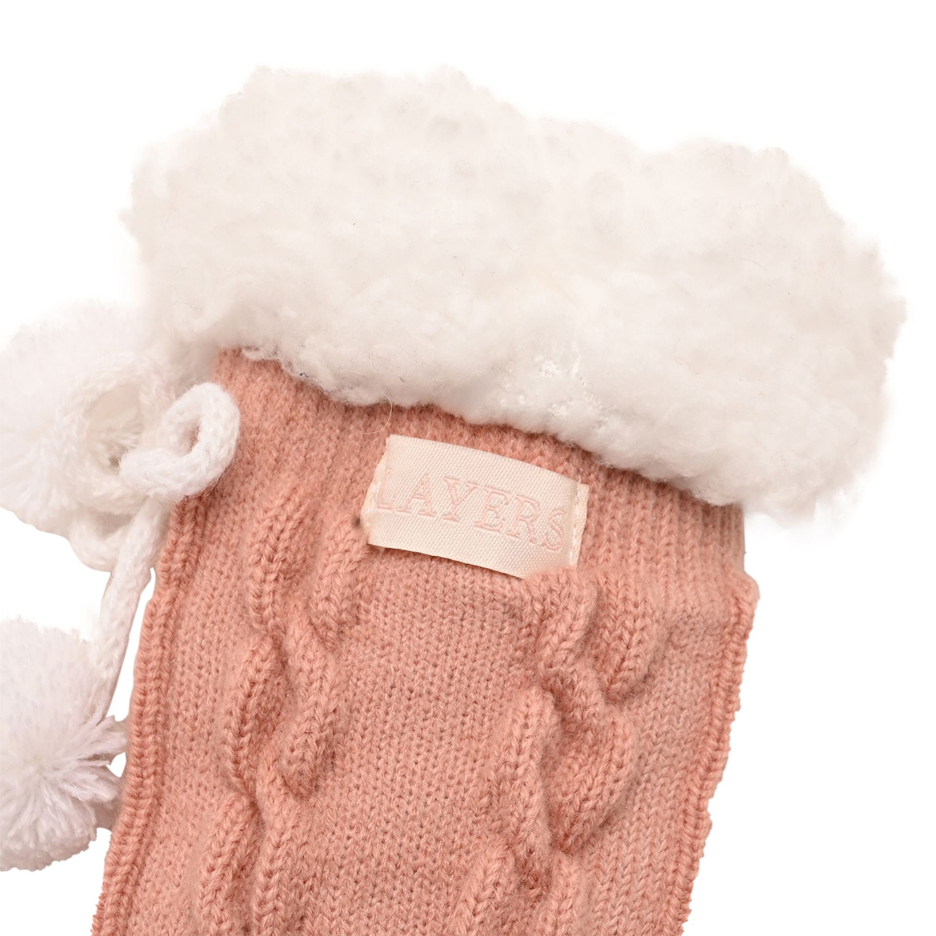 Sophia Layers Cosy Socks Size 4-7 - Pink