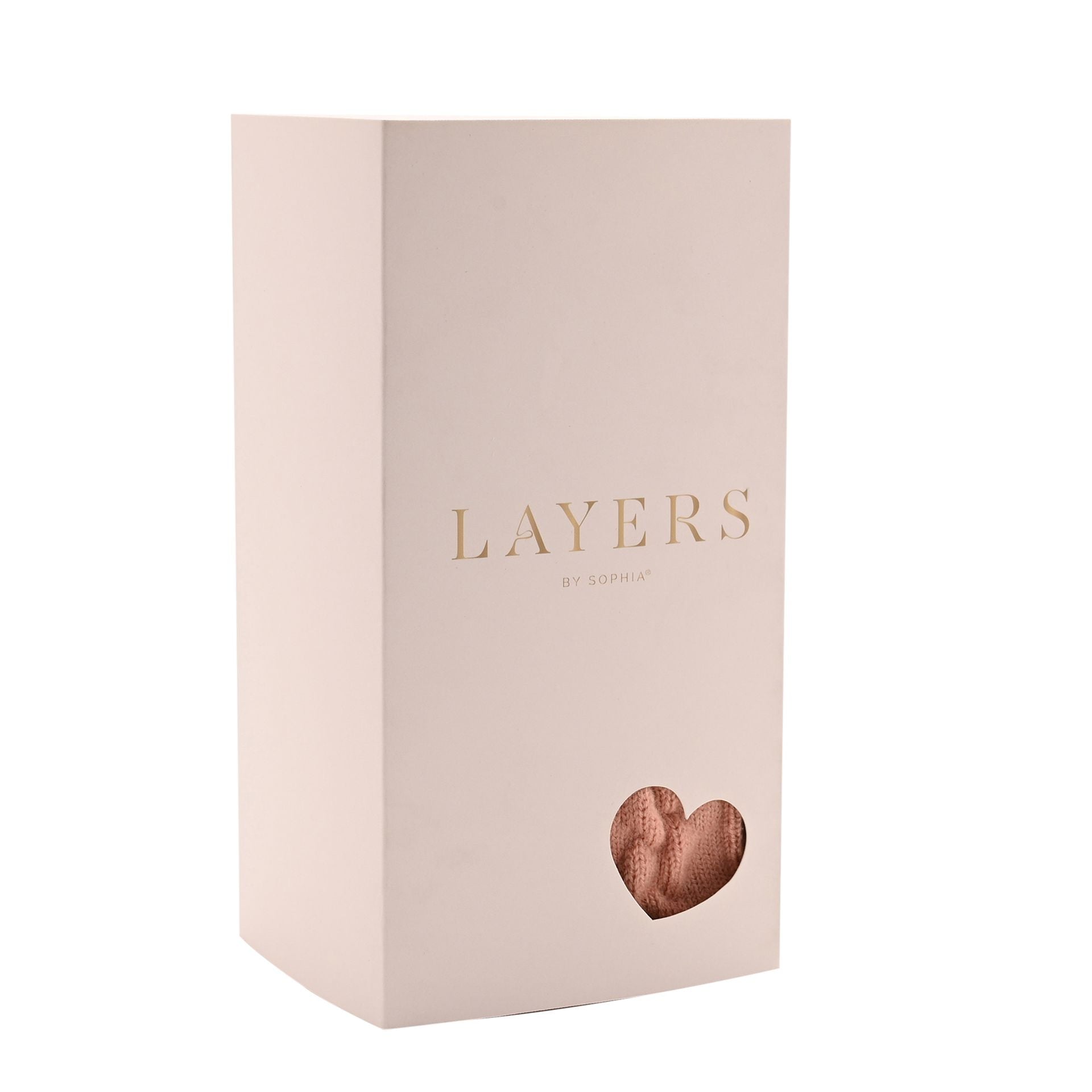 Sophia Layers Cosy Socks Size 4-7 - Pink