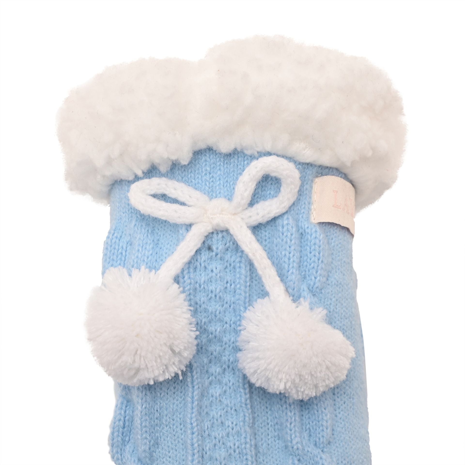 Sophia Layers Cosy Socks Size 4-7 - Light Blue