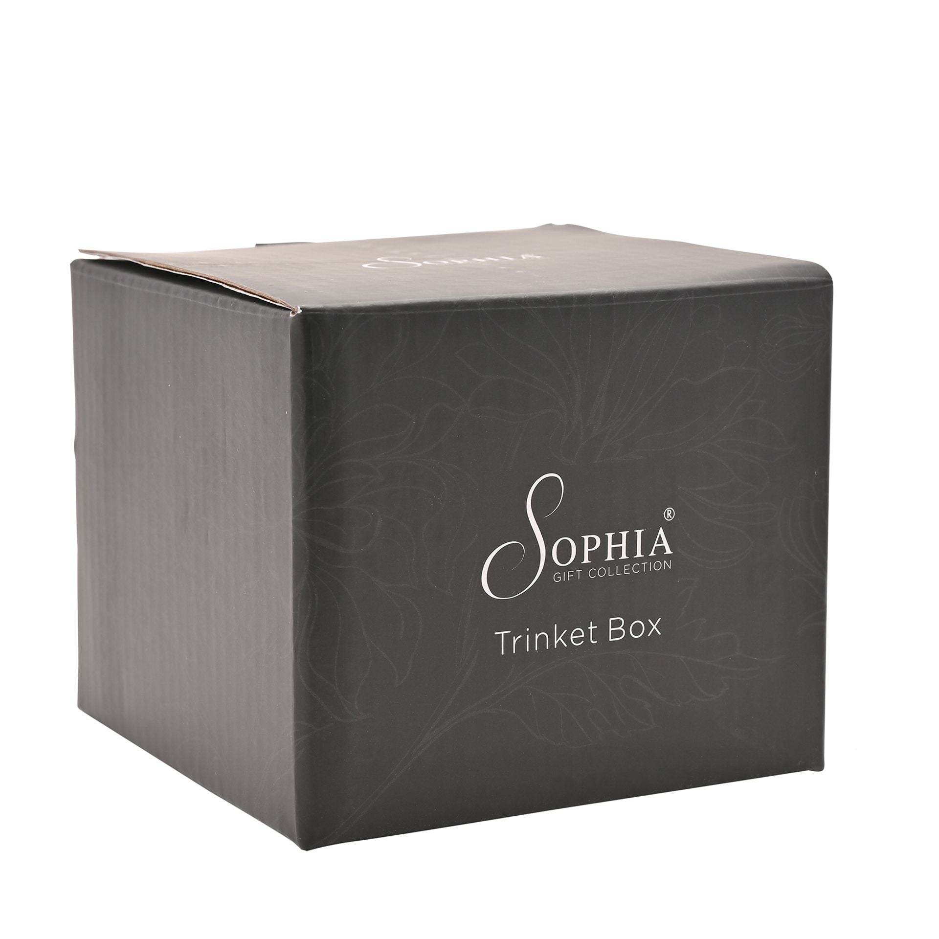 Sophia Yellow & Gold Dragonfly Trinket Box