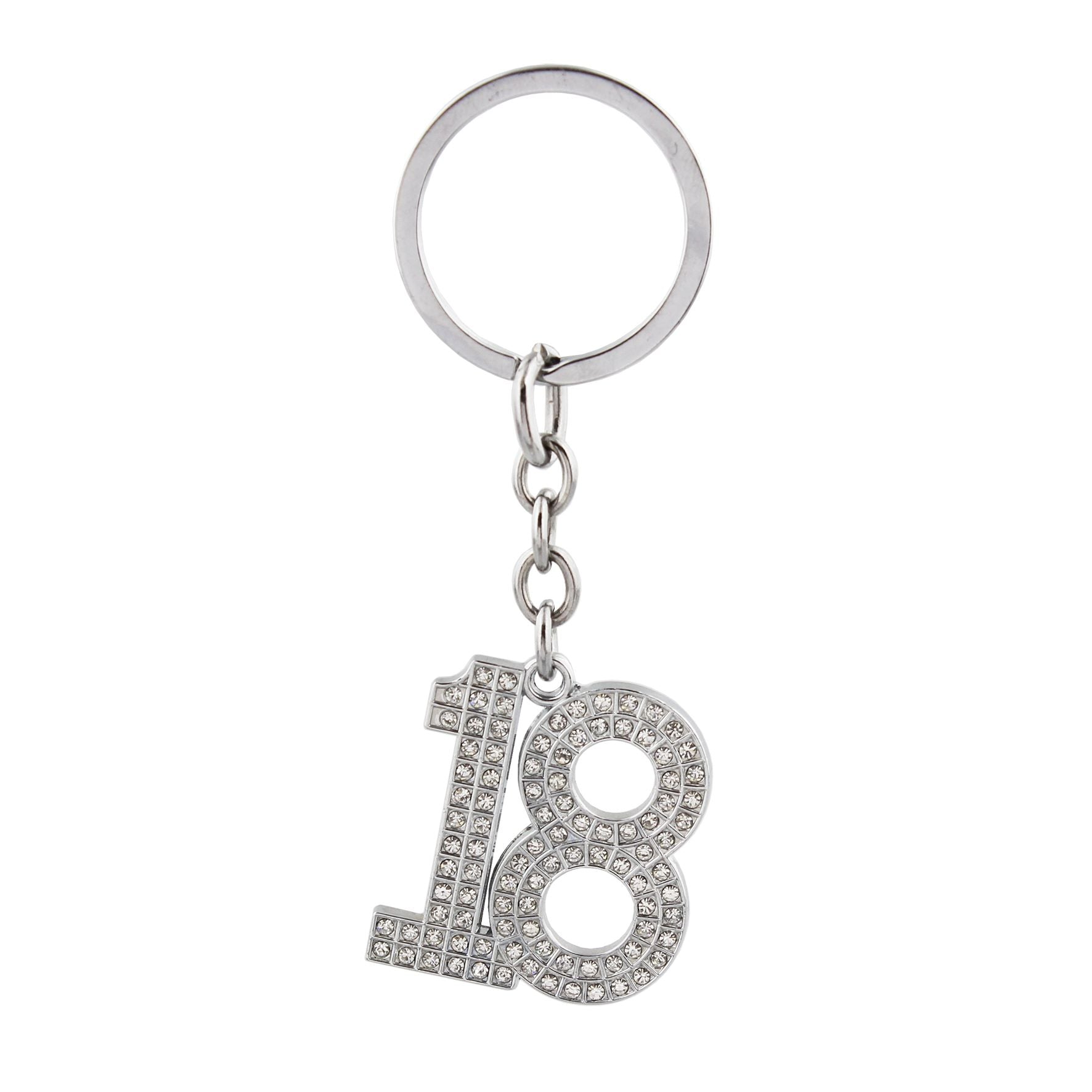 Milestones Crystal Keyring - 18