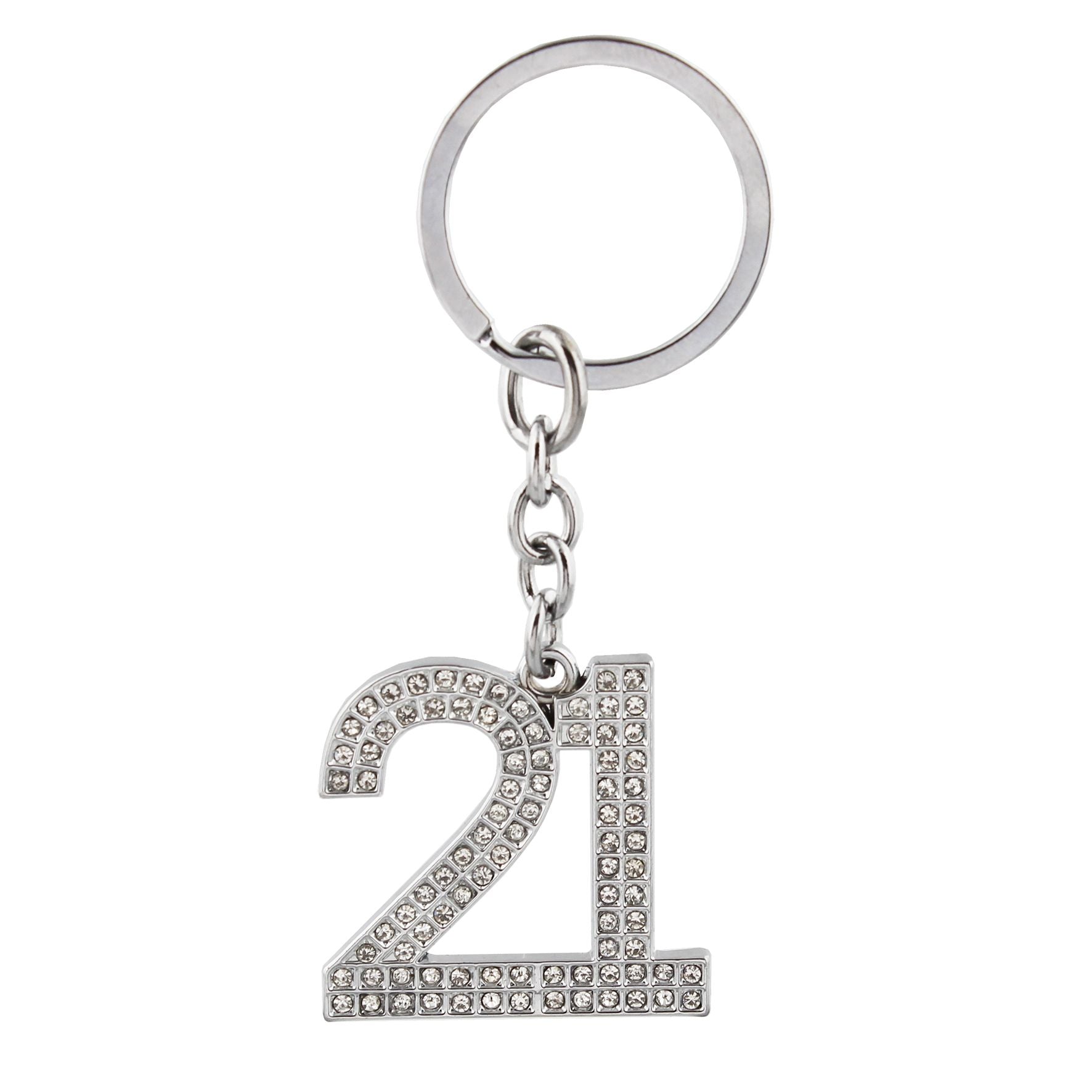 Milestones Crystal Keyring - 21