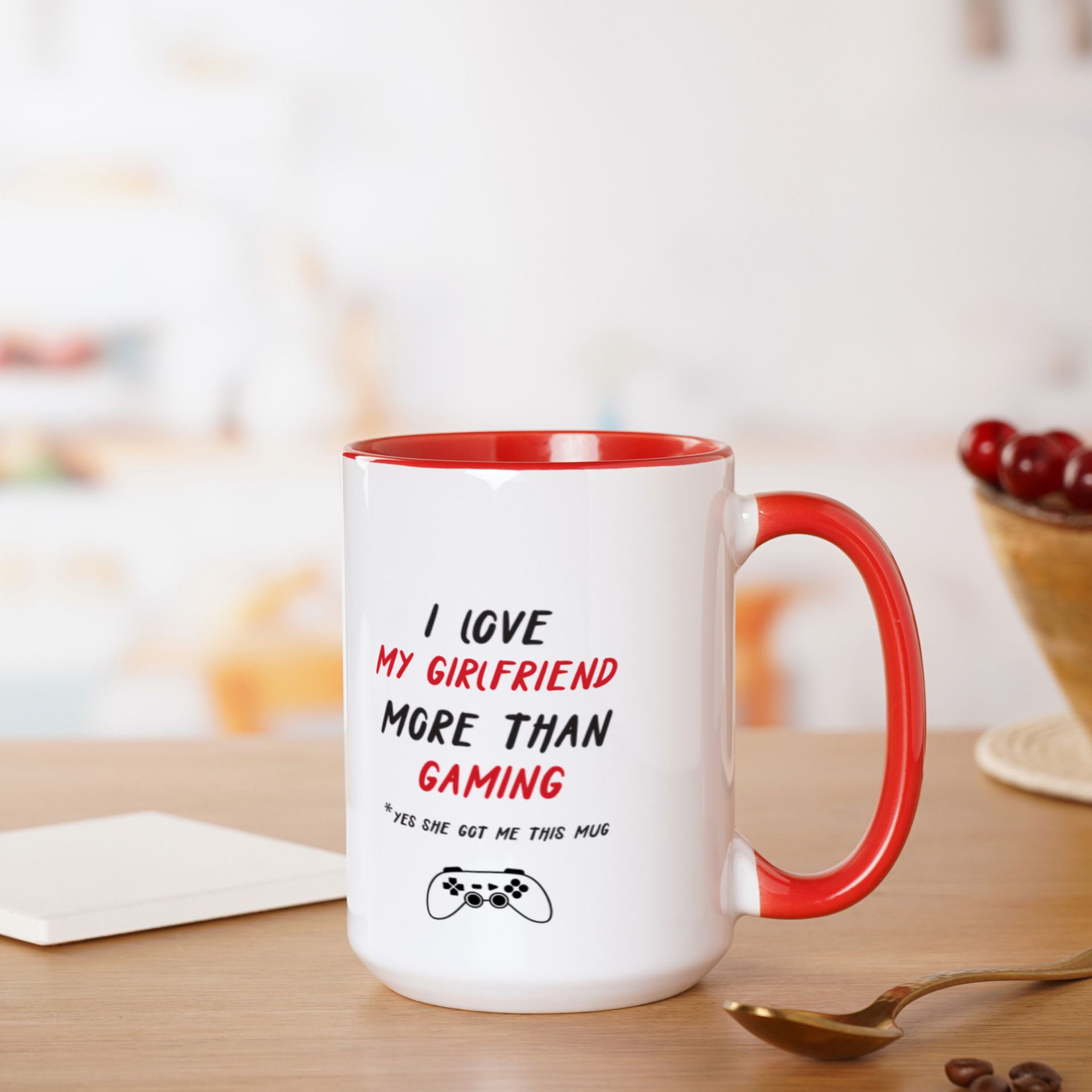 Personalised I Love Gaming Mug