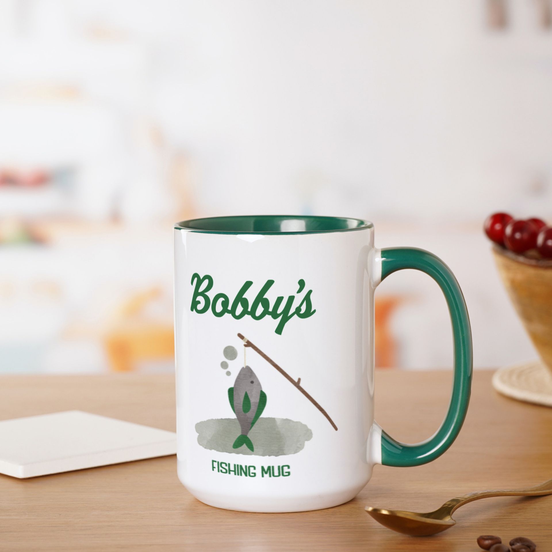 Personalised "Your Own" Fishing Mug