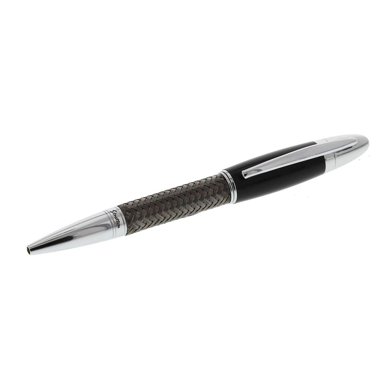 Stratton Ballpoint Pen - Black/Gun Metal