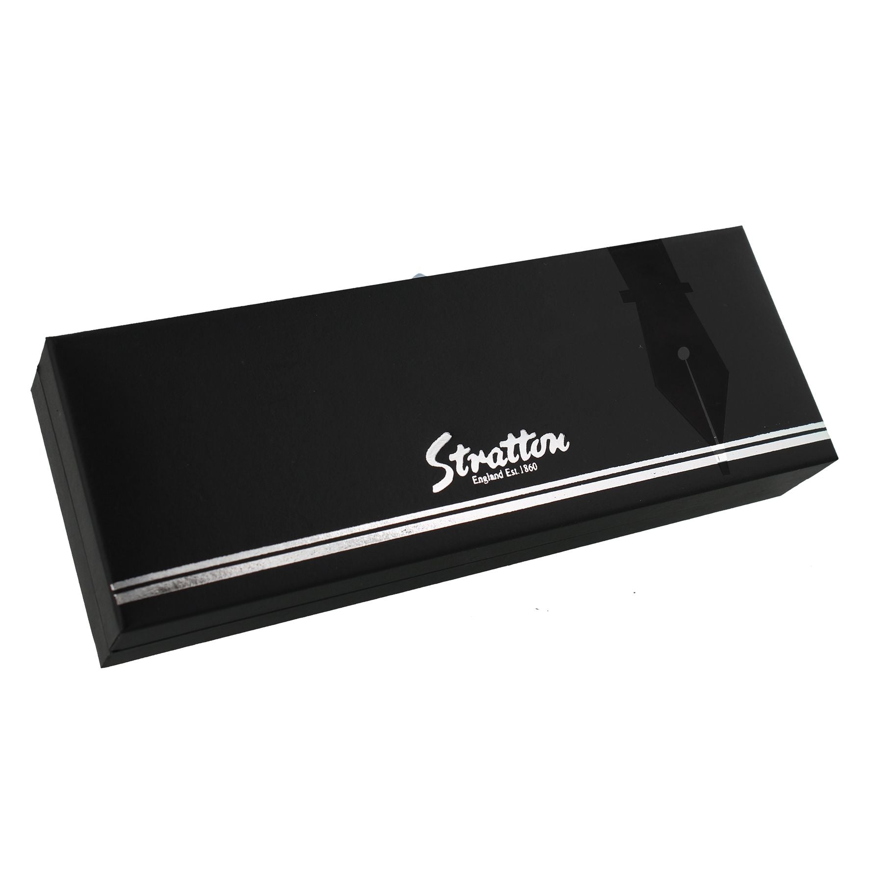 Stratton Ballpoint Pen - Black & Gold