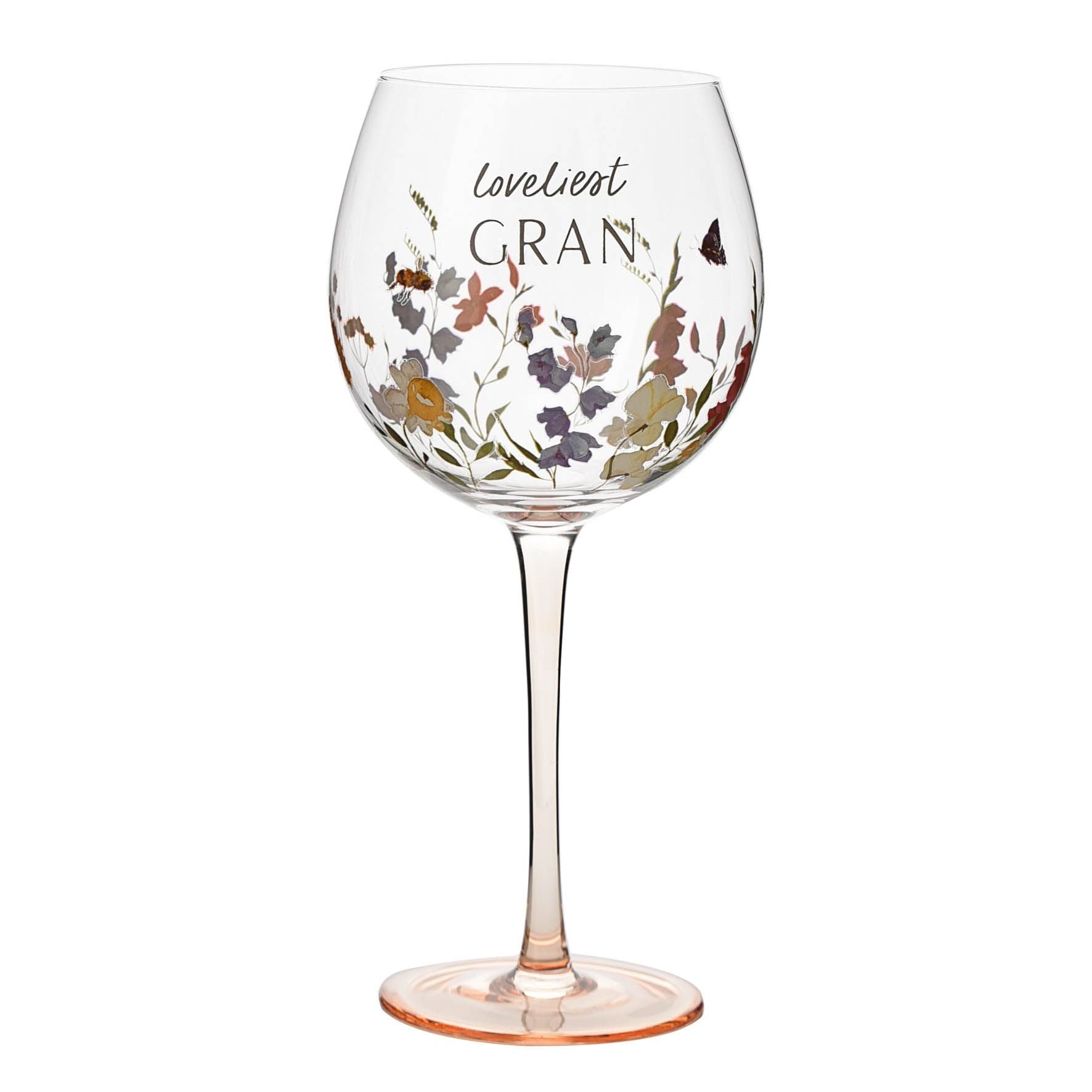 The Cottage Garden Gin Glass "Gran"