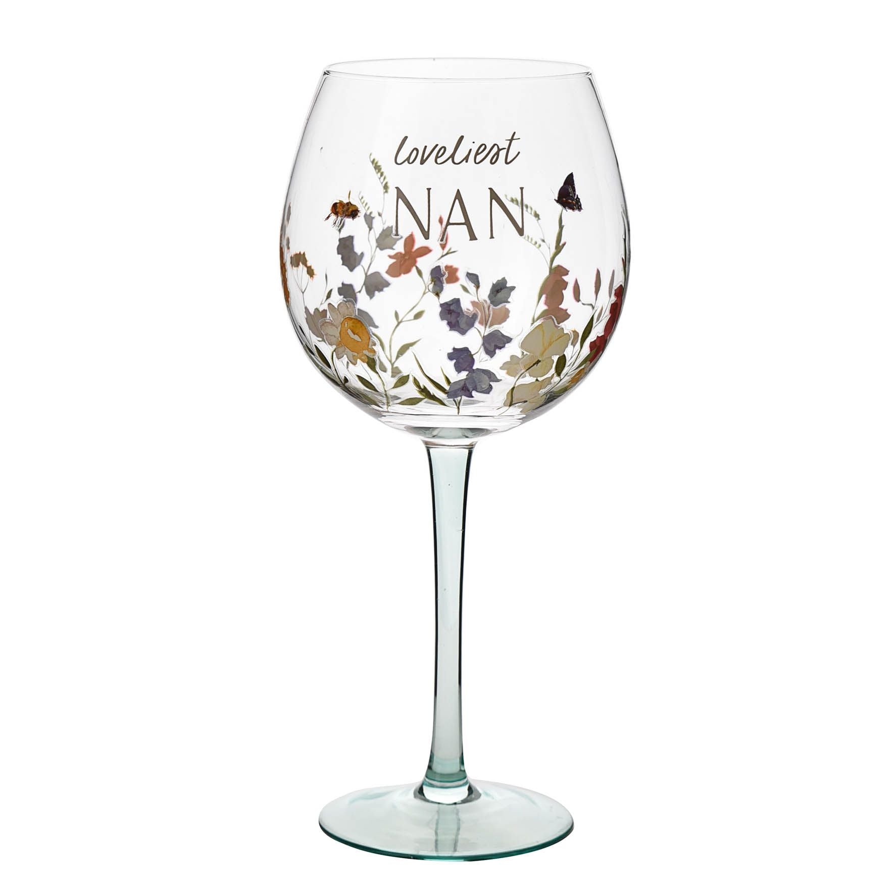 The Cottage Garden Gin Glass "Nan"