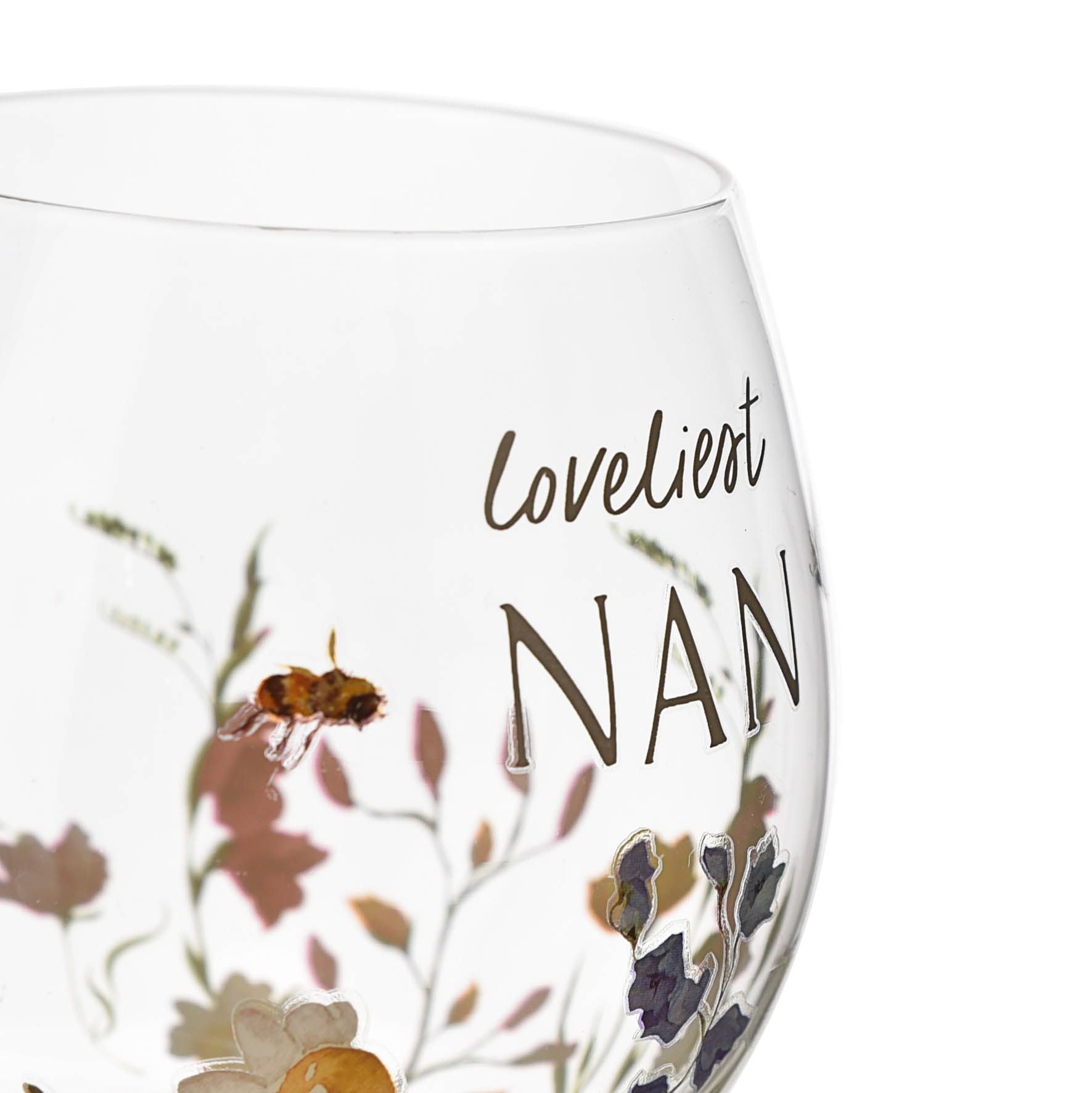 The Cottage Garden Gin Glass "Nan"
