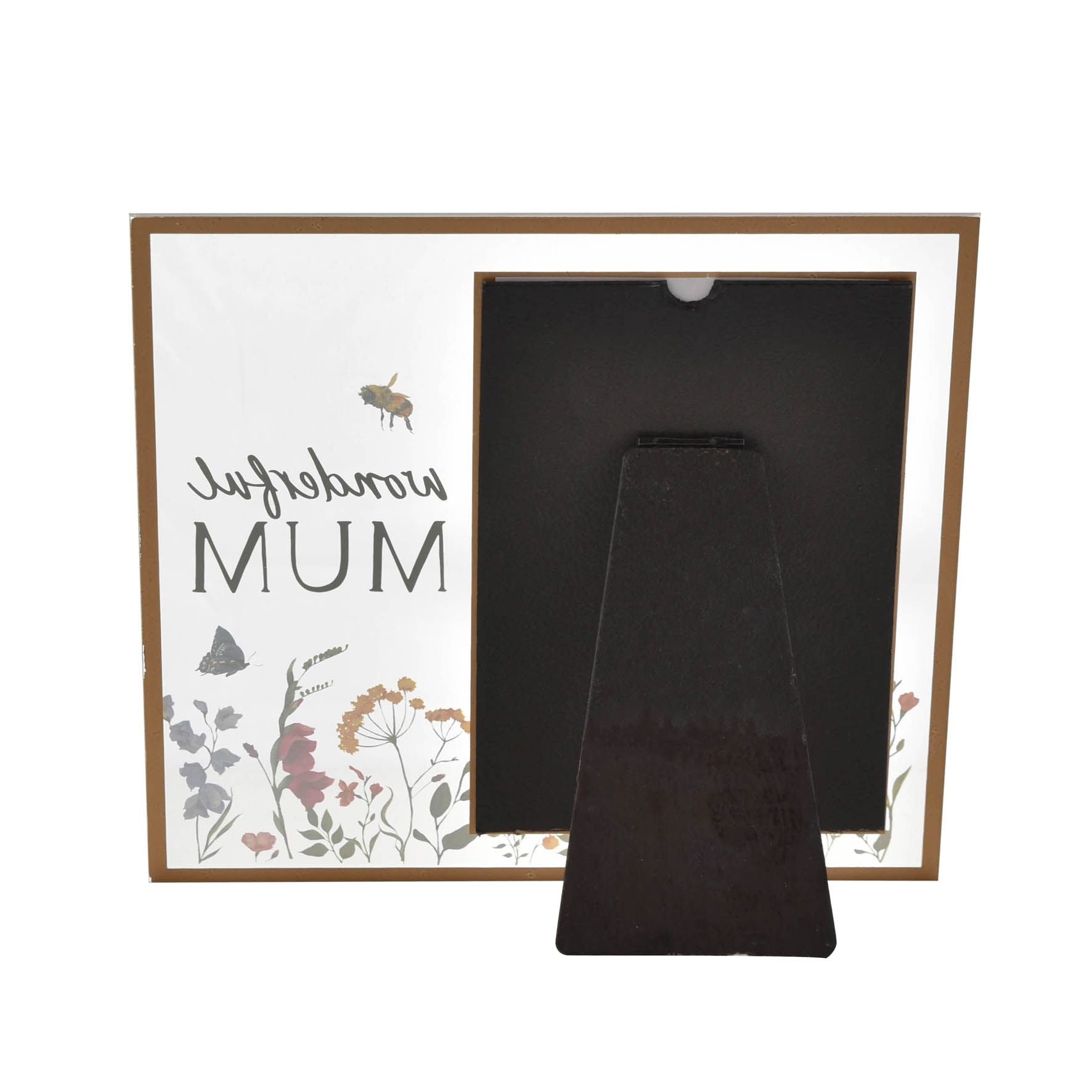 The Cottage Garden Glass Frame 4 x 6 "Mum"