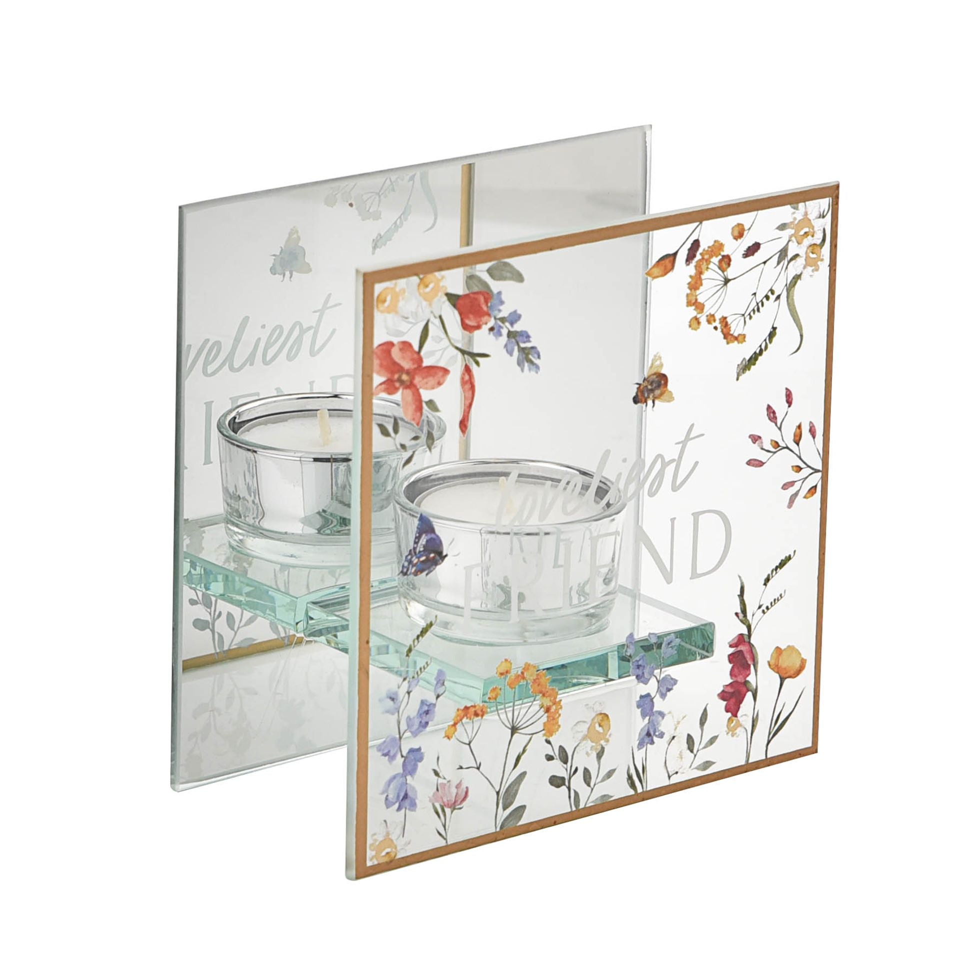 The Cottage Garden Tea Light Holder "Friend"