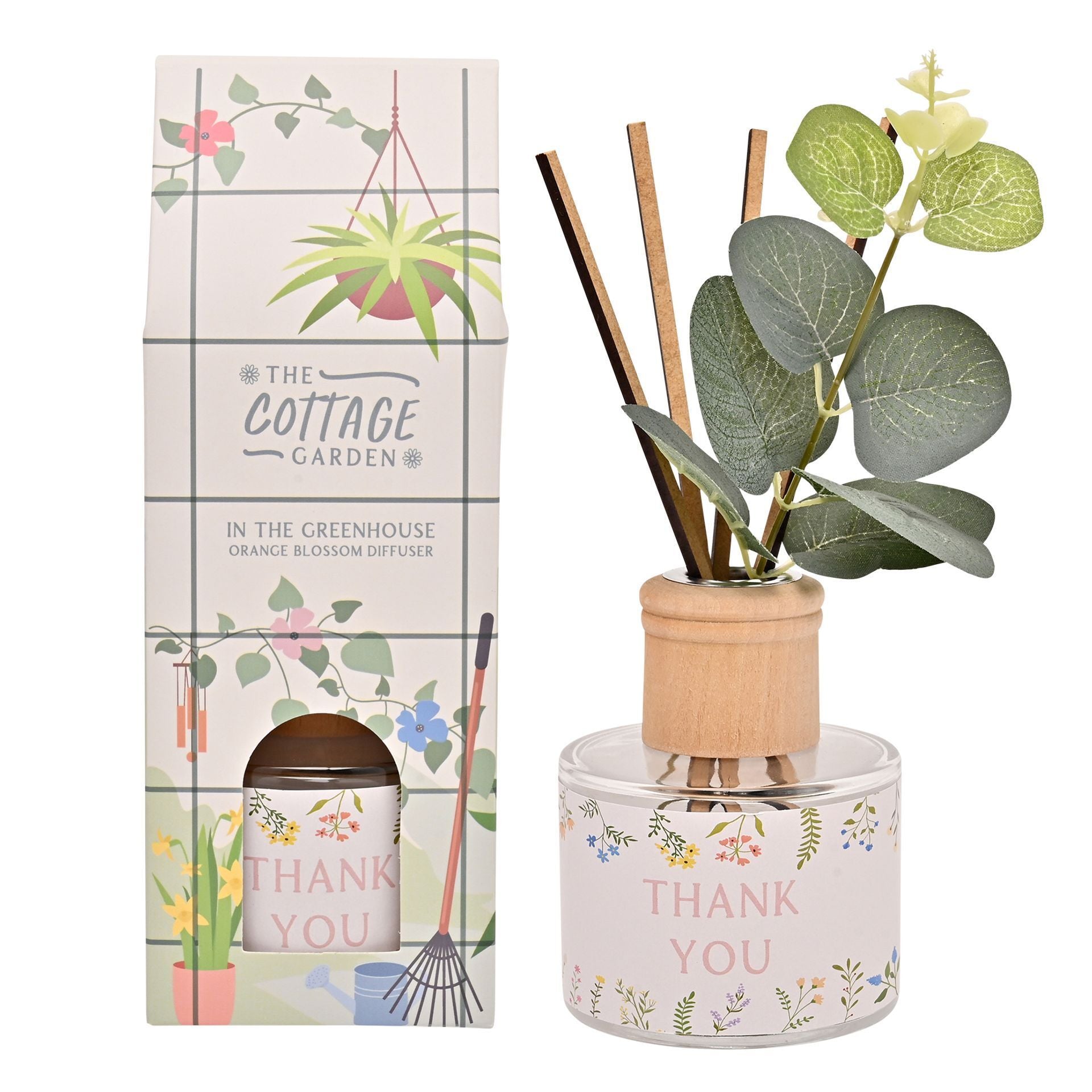 The Cottage Garden Floral Diffuser 'Thank You'