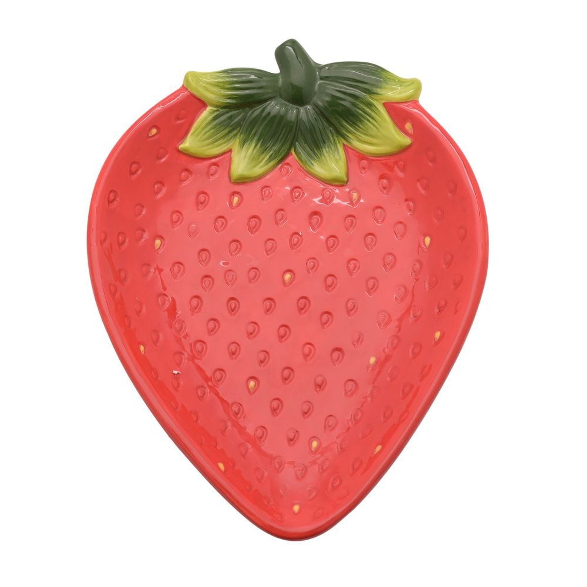 The Cottage Garden Plate - Strawberry