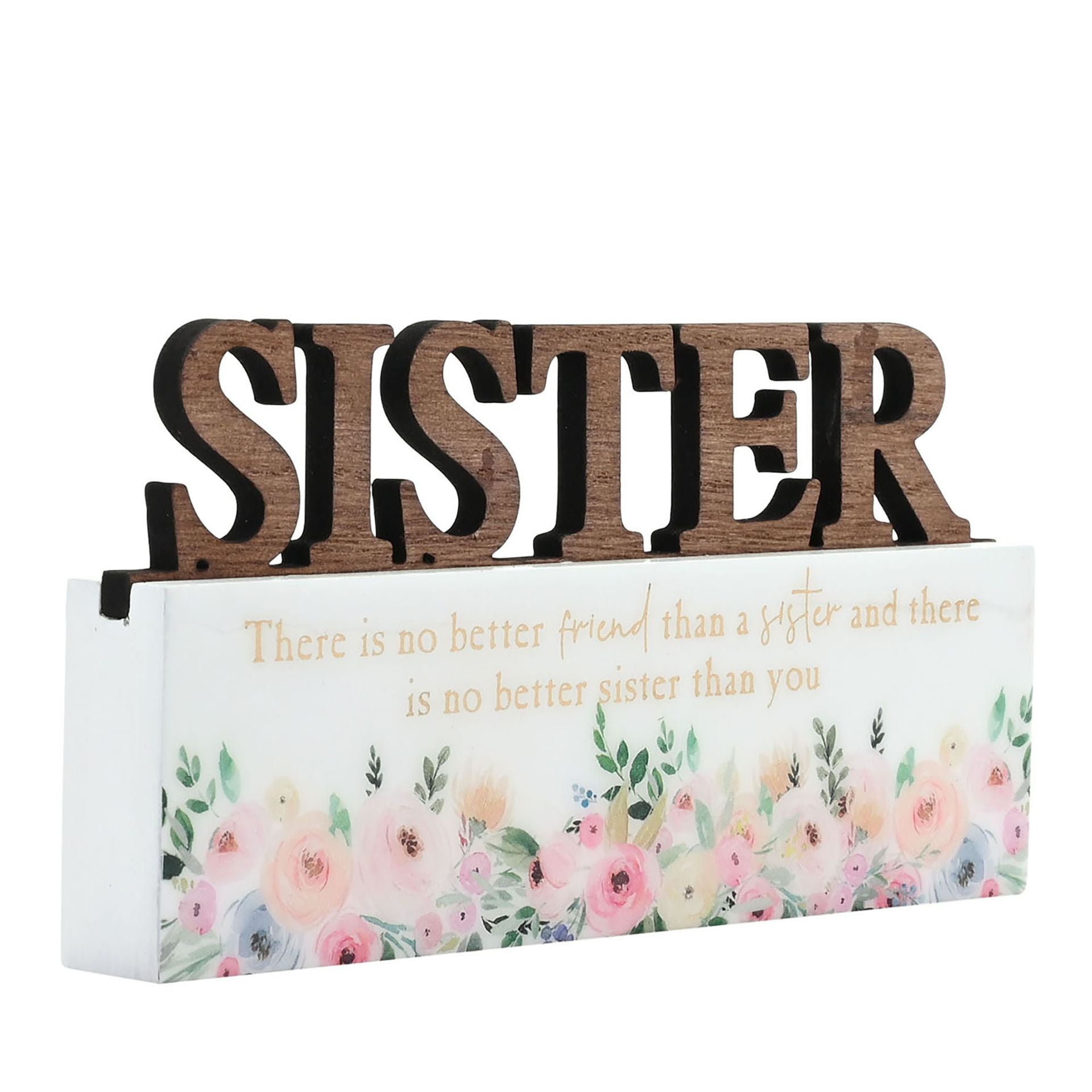 The Cottage Garden Word Plauqe - Sister