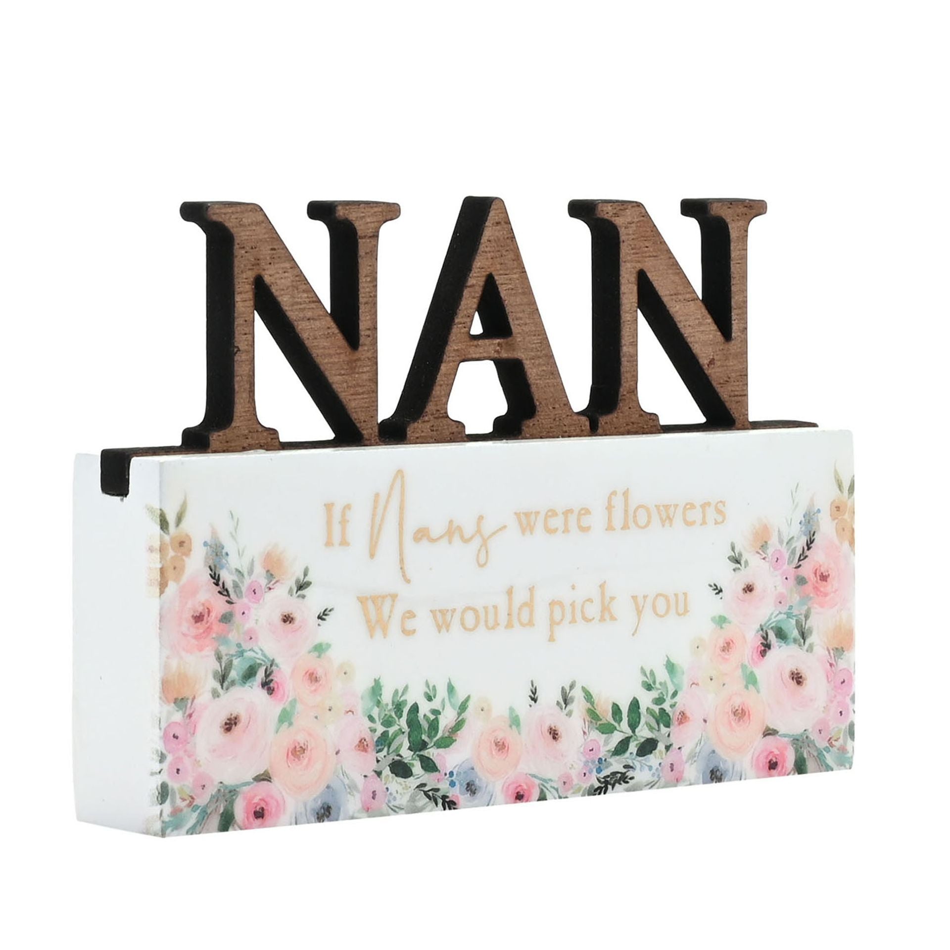 The Cottage Garden Word Plaque - Nan