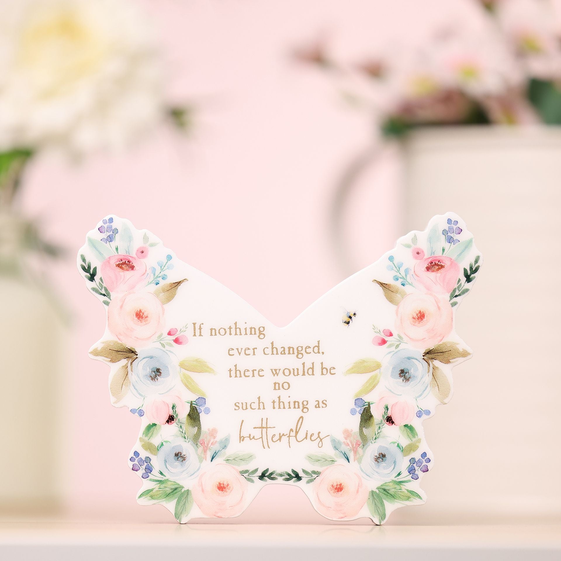 The Cottage Garden Mantel Butterfly - Change
