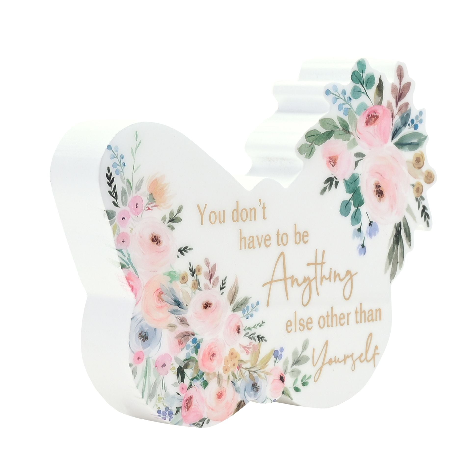 The Cottage Garden Butterfly Plaque - Be Yourself