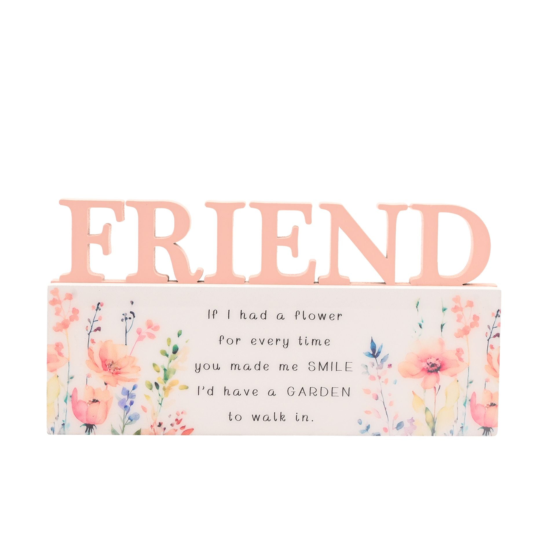 The Cottage Garden Floral Word - Friend