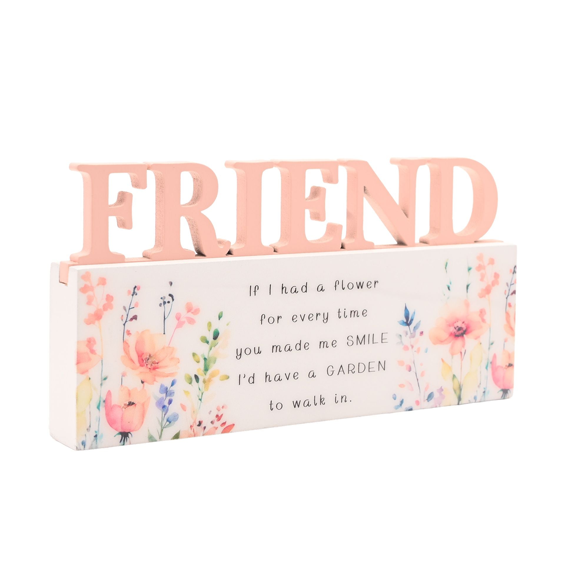 The Cottage Garden Floral Word - Friend