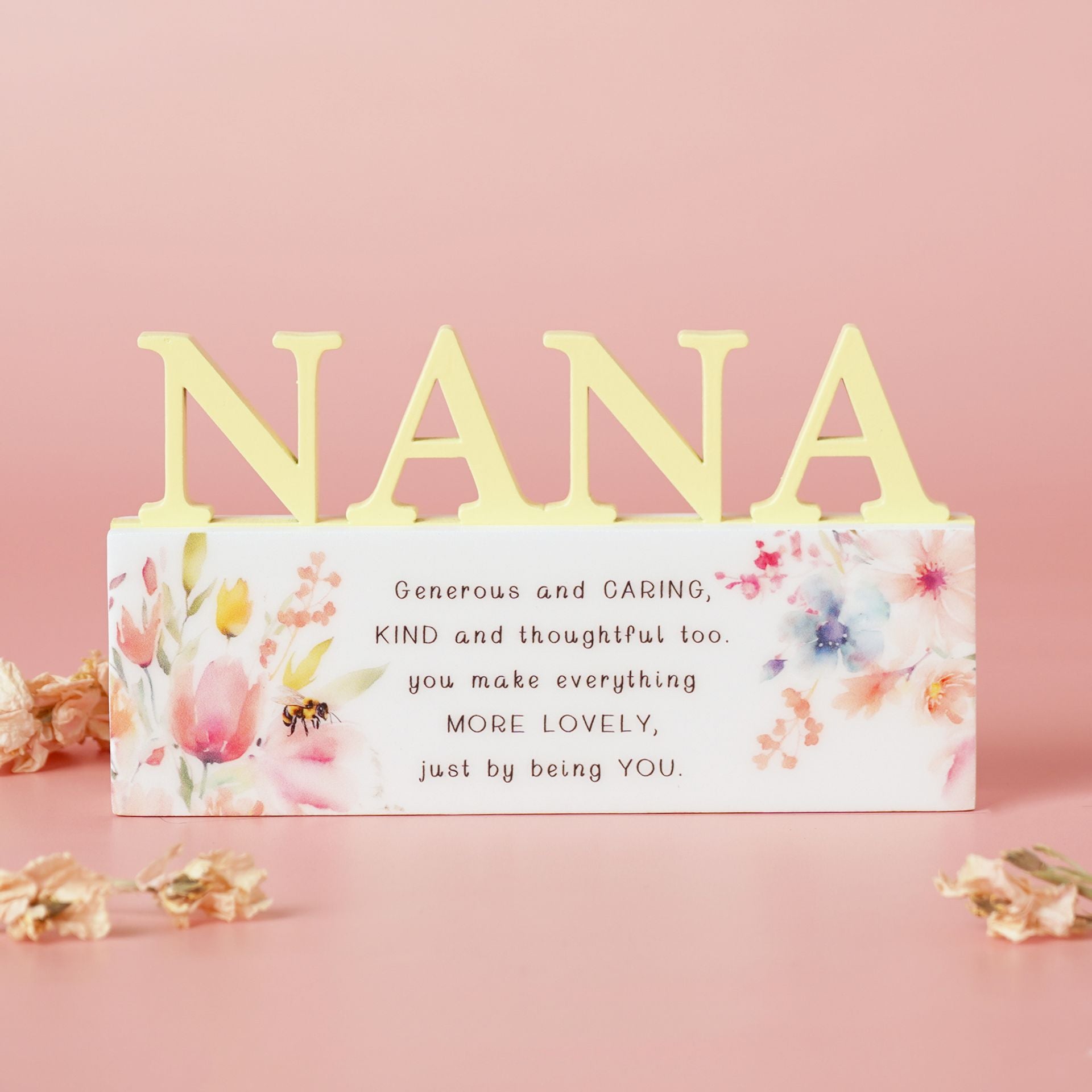 The Cottage Garden Floral Word - Nana