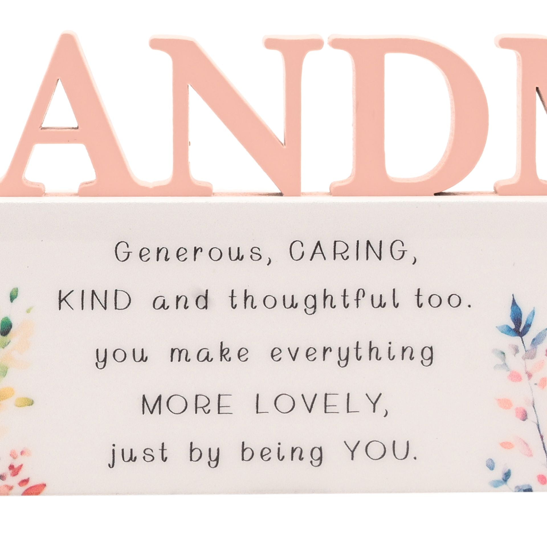 The Cottage Garden Floral Word - Grandma