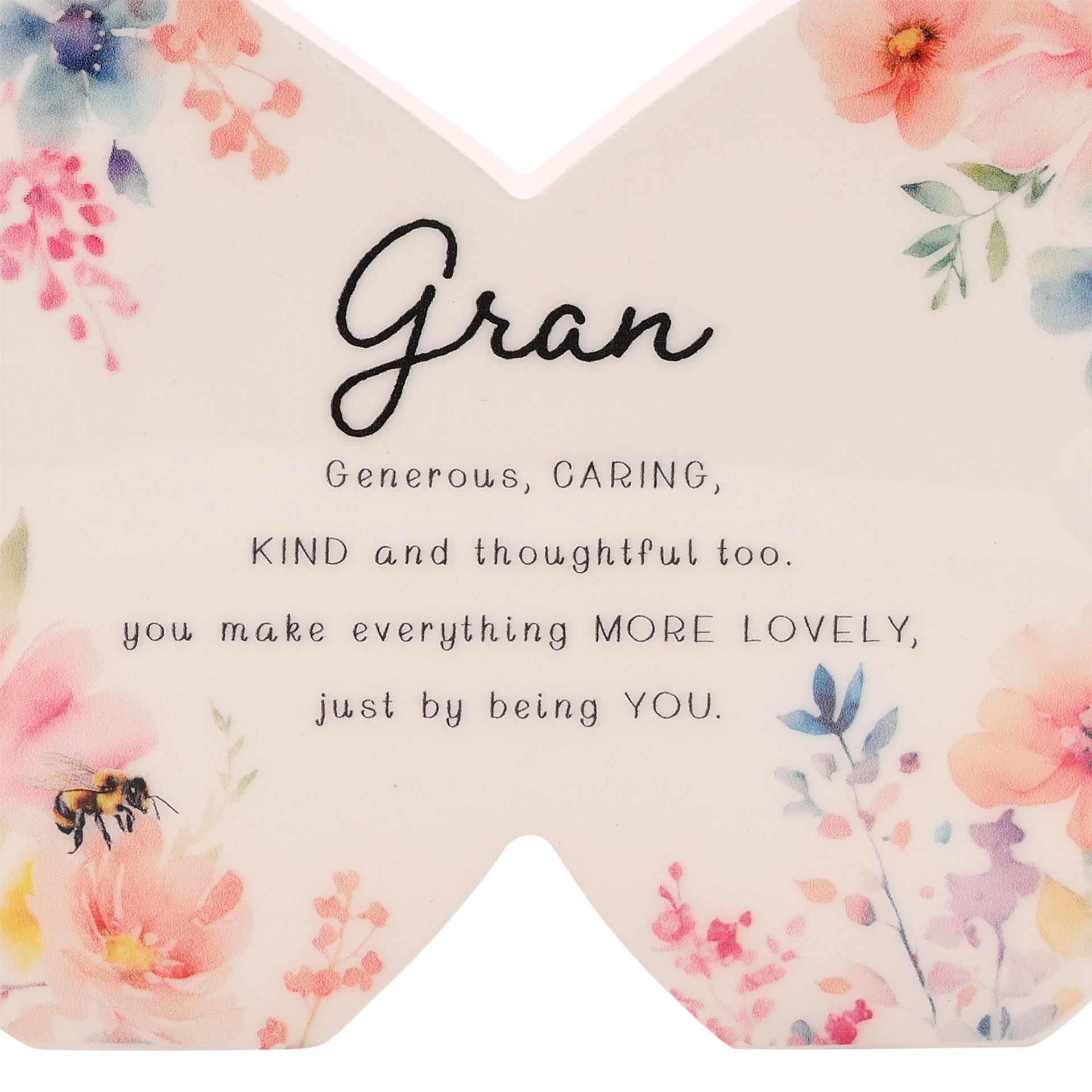 The Cottage Garden Floral Mantel Butterfly - Gran