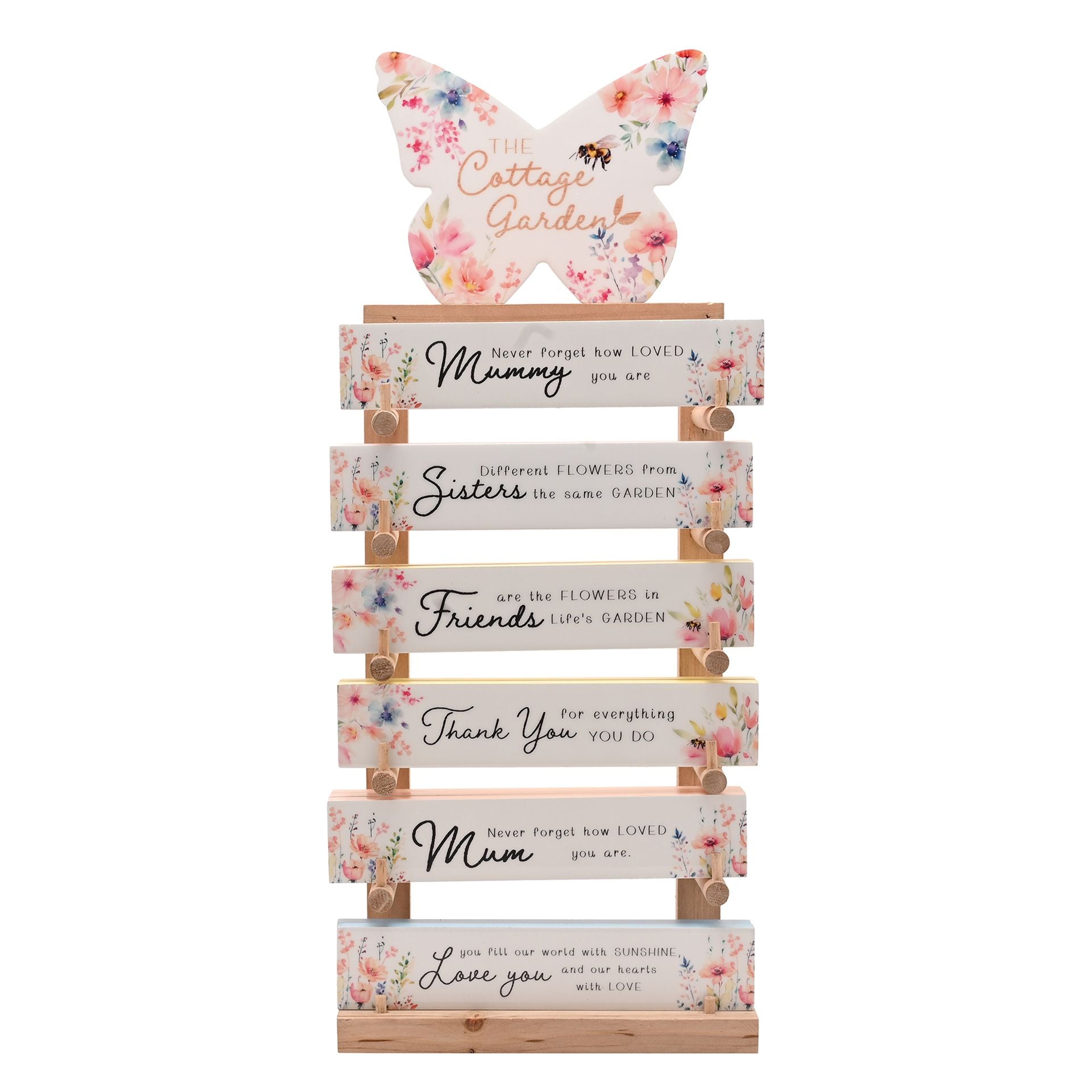 The Cottage Garden Stand with 36 Plaques - 20cm