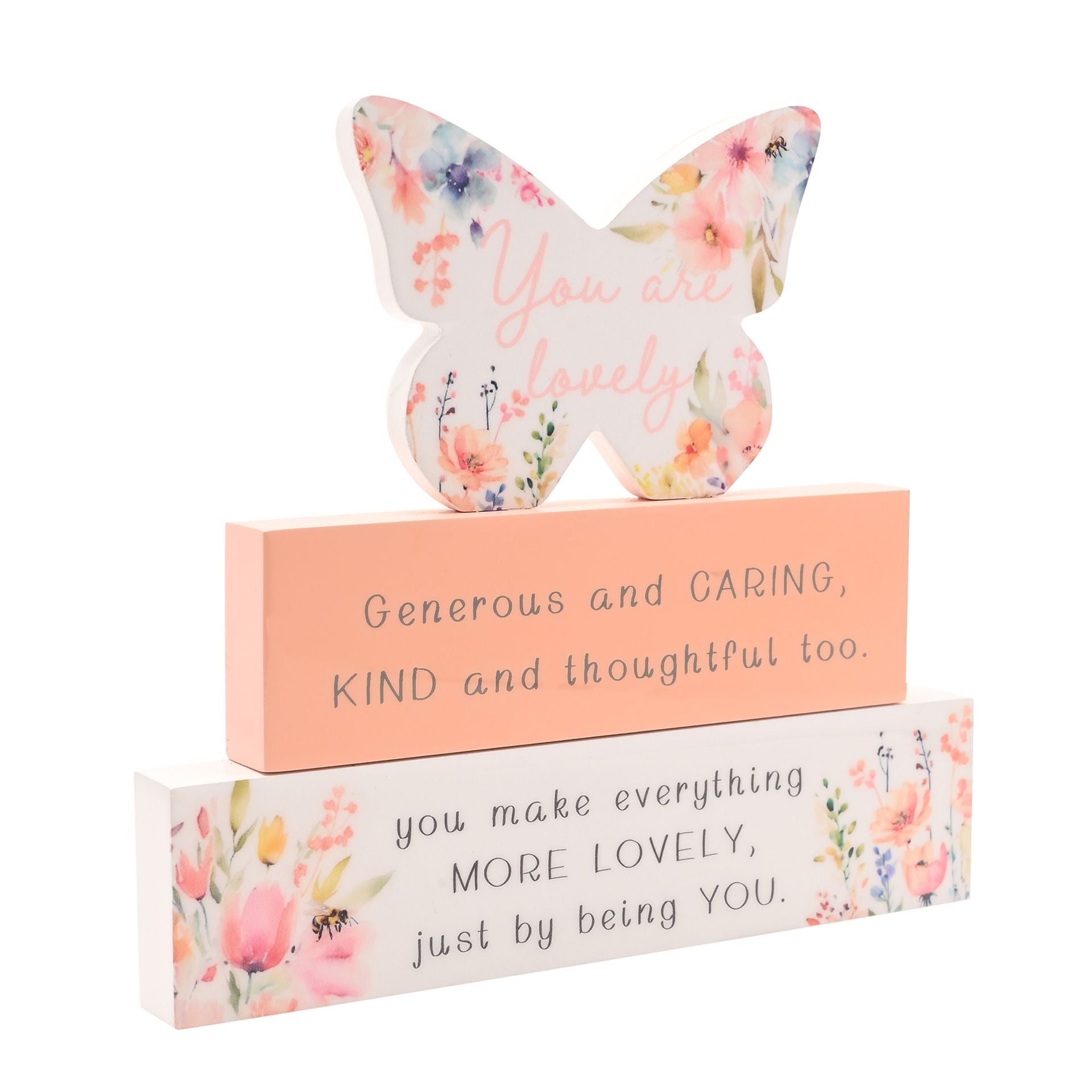 The Cottage Garden Stacking Plaque - Lovely