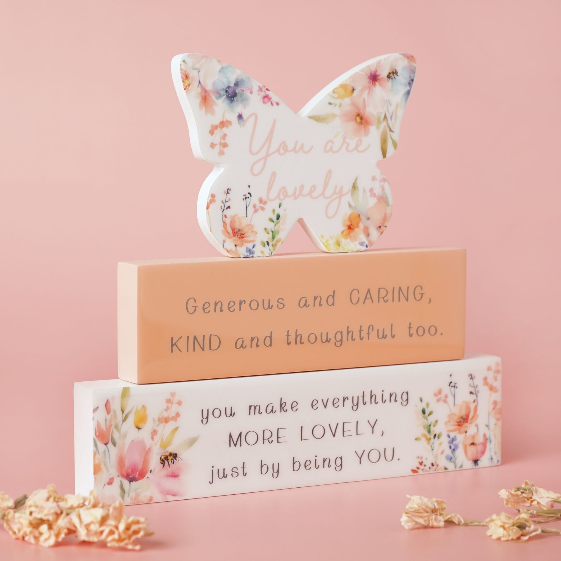 The Cottage Garden Stacking Plaque - Lovely