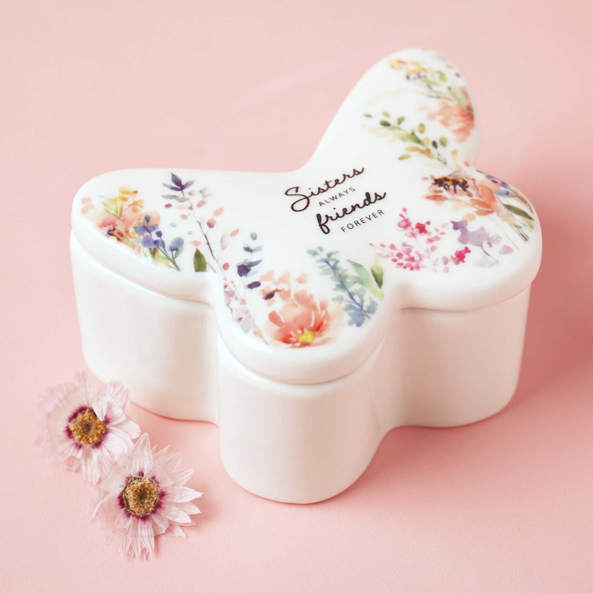 The Cottage Garden Trinket Box - Sisters