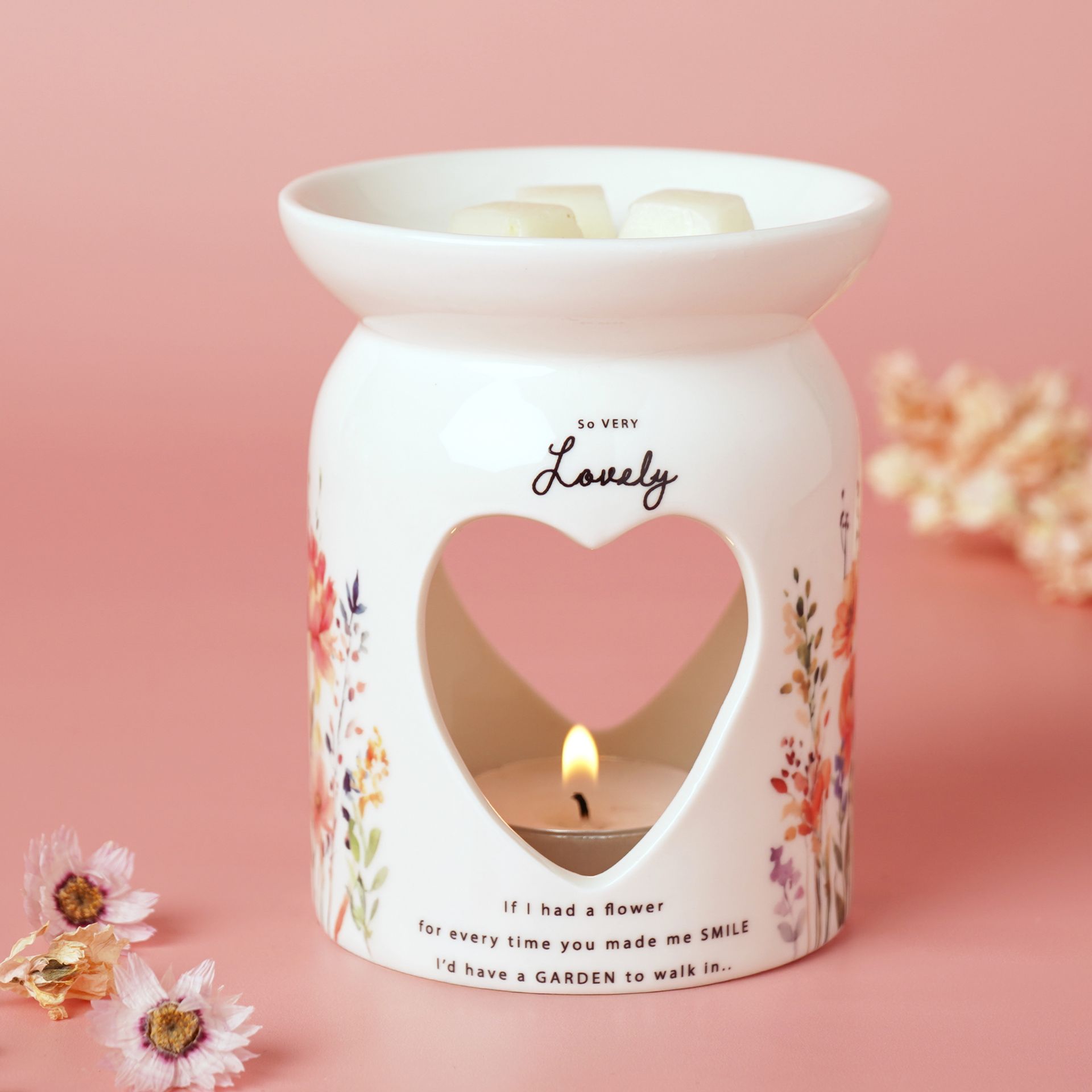 The Cottage Garden Wax Melt Burner - So Very Lovely
