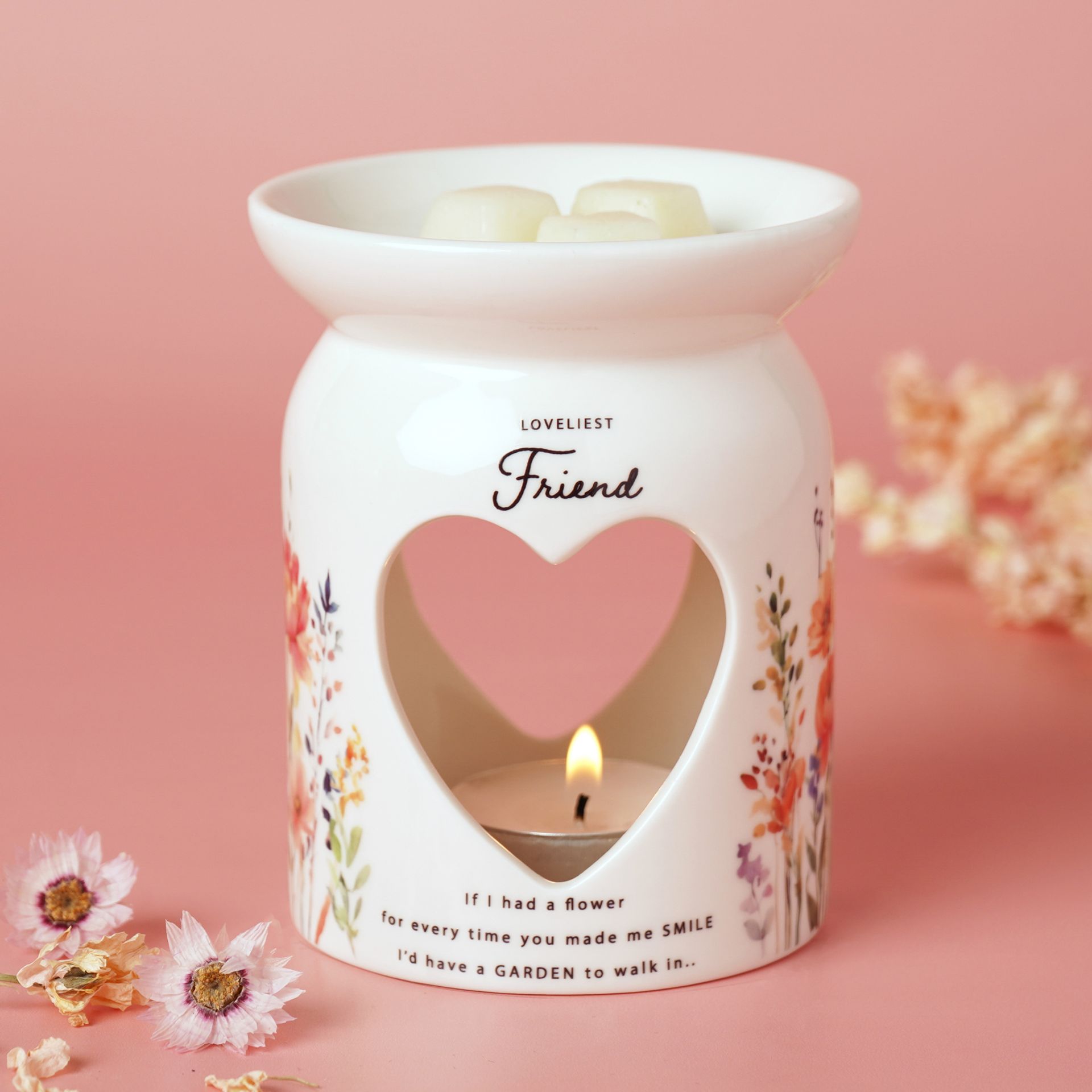 The Cottage Garden Wax Melt Burner - Friend