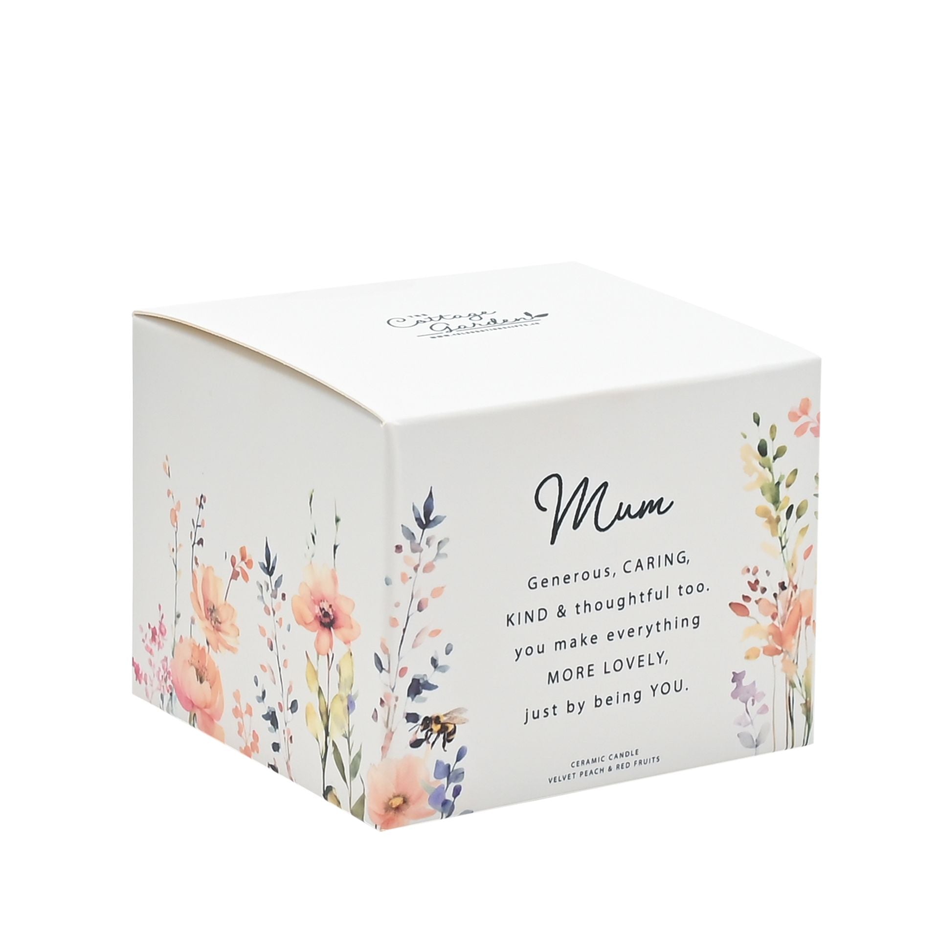 The Cottage Garden Ceramic Candle 100g - Mum