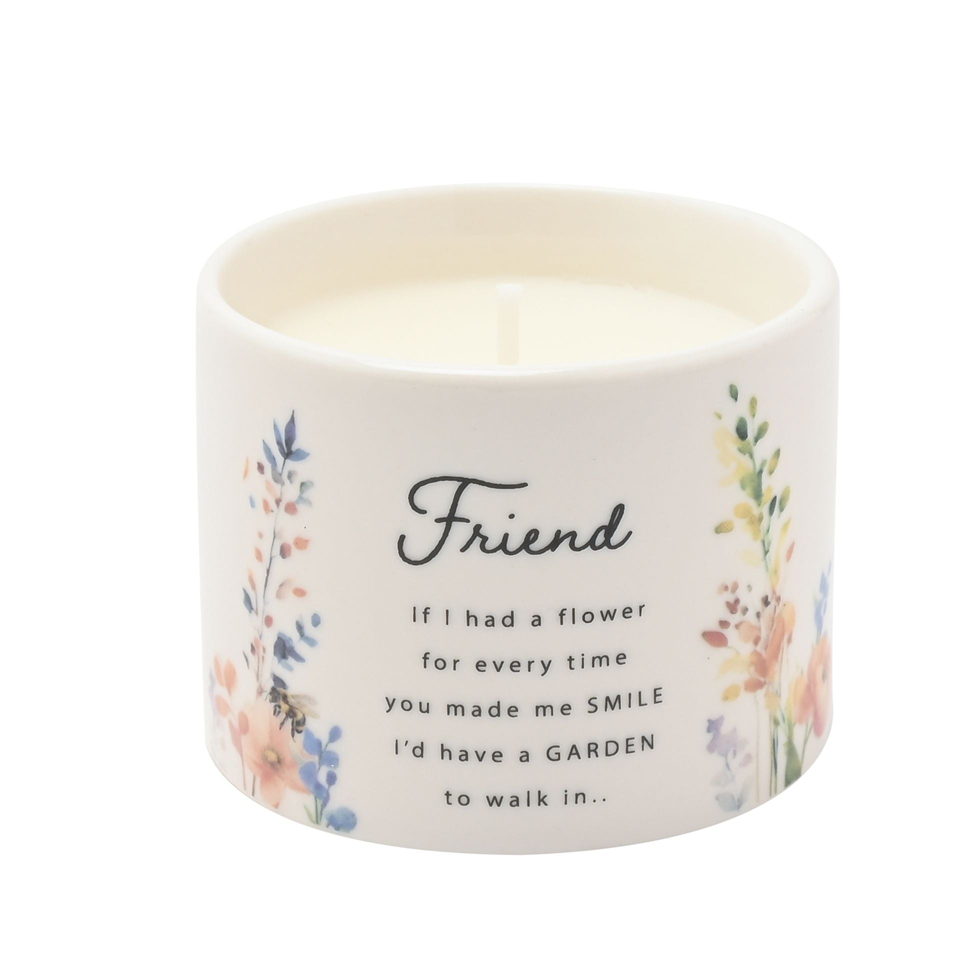 The Cottage Garden Ceramic Candle 100g - Friend