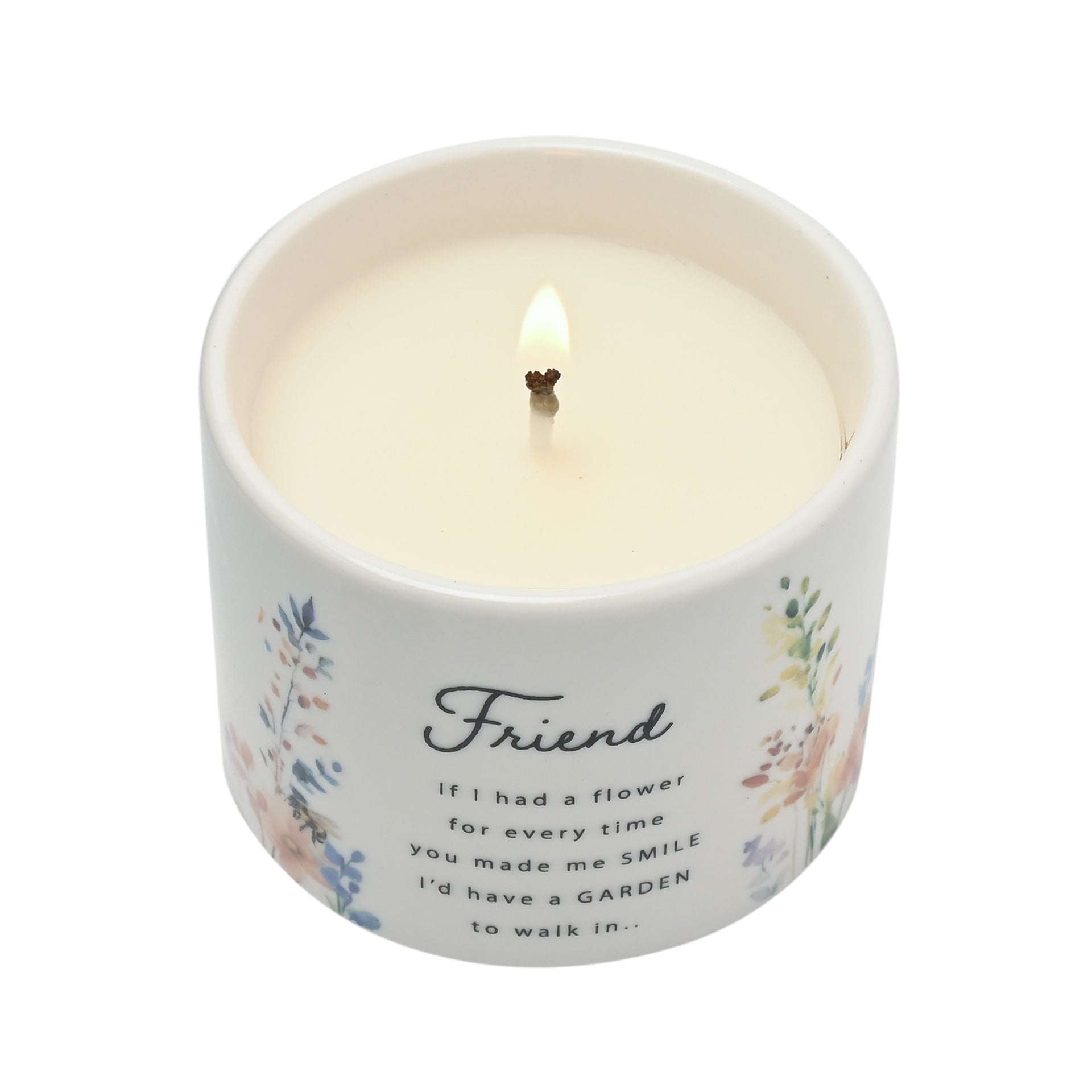 The Cottage Garden Ceramic Candle 100g - Friend