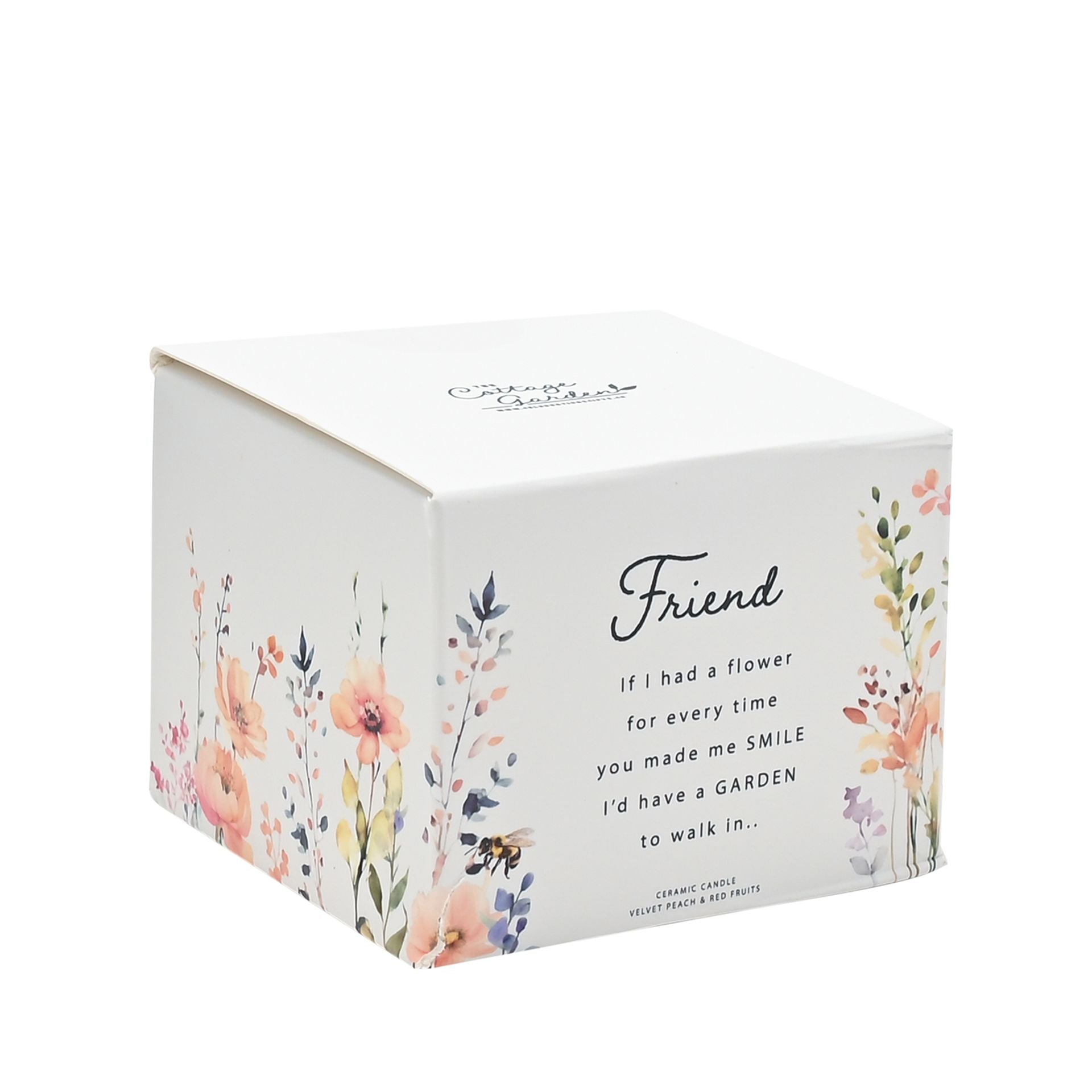 The Cottage Garden Ceramic Candle 100g - Friend