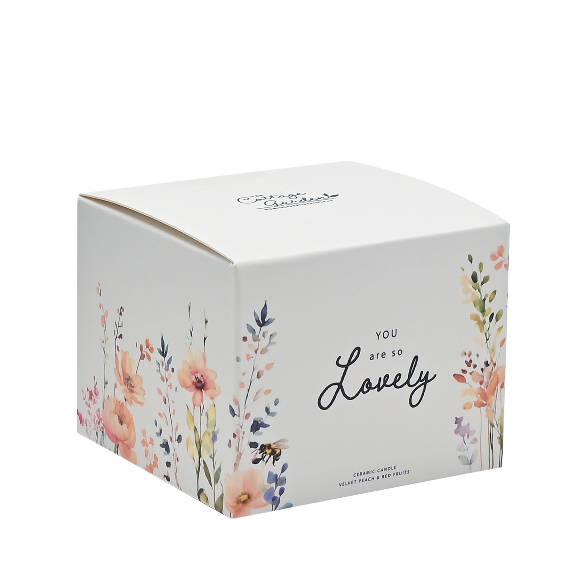 The Cottage Garden Ceramic Candle 100g - Lovely